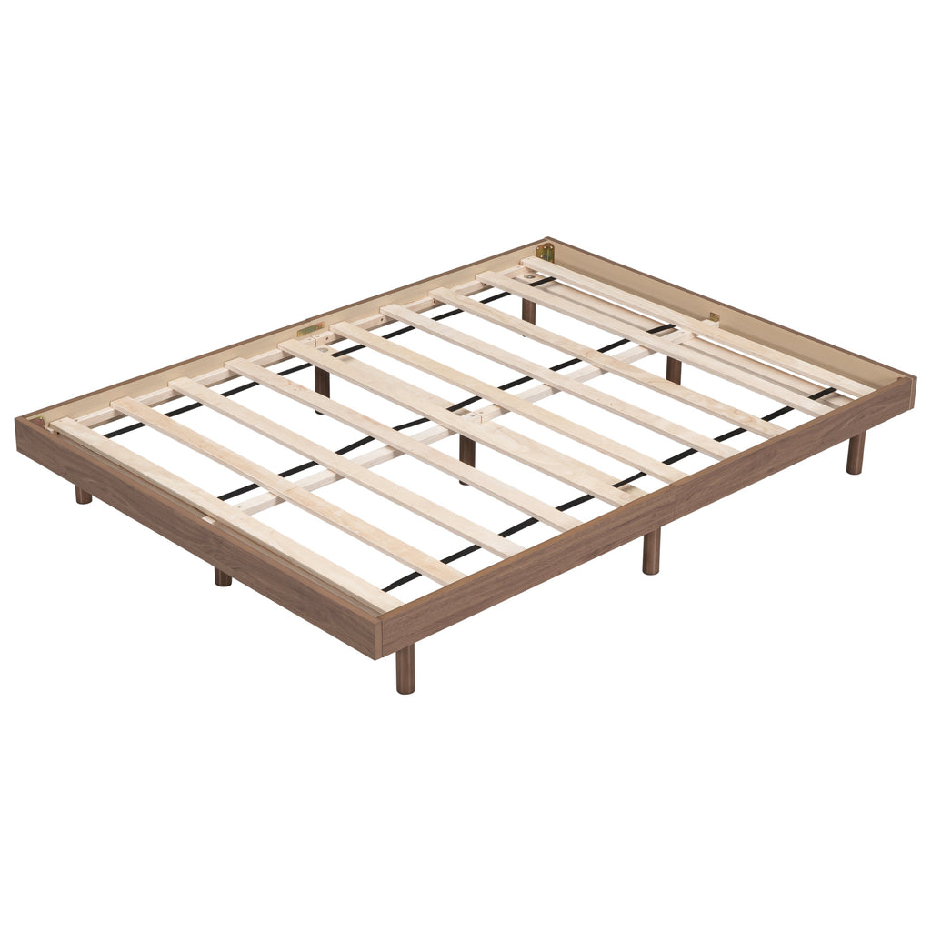 Modern Design Full Floating Platform Bed Frame