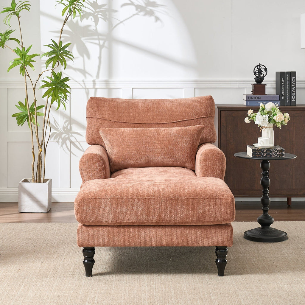 Modern Upholstered Indoor Leisure Sofa Chair