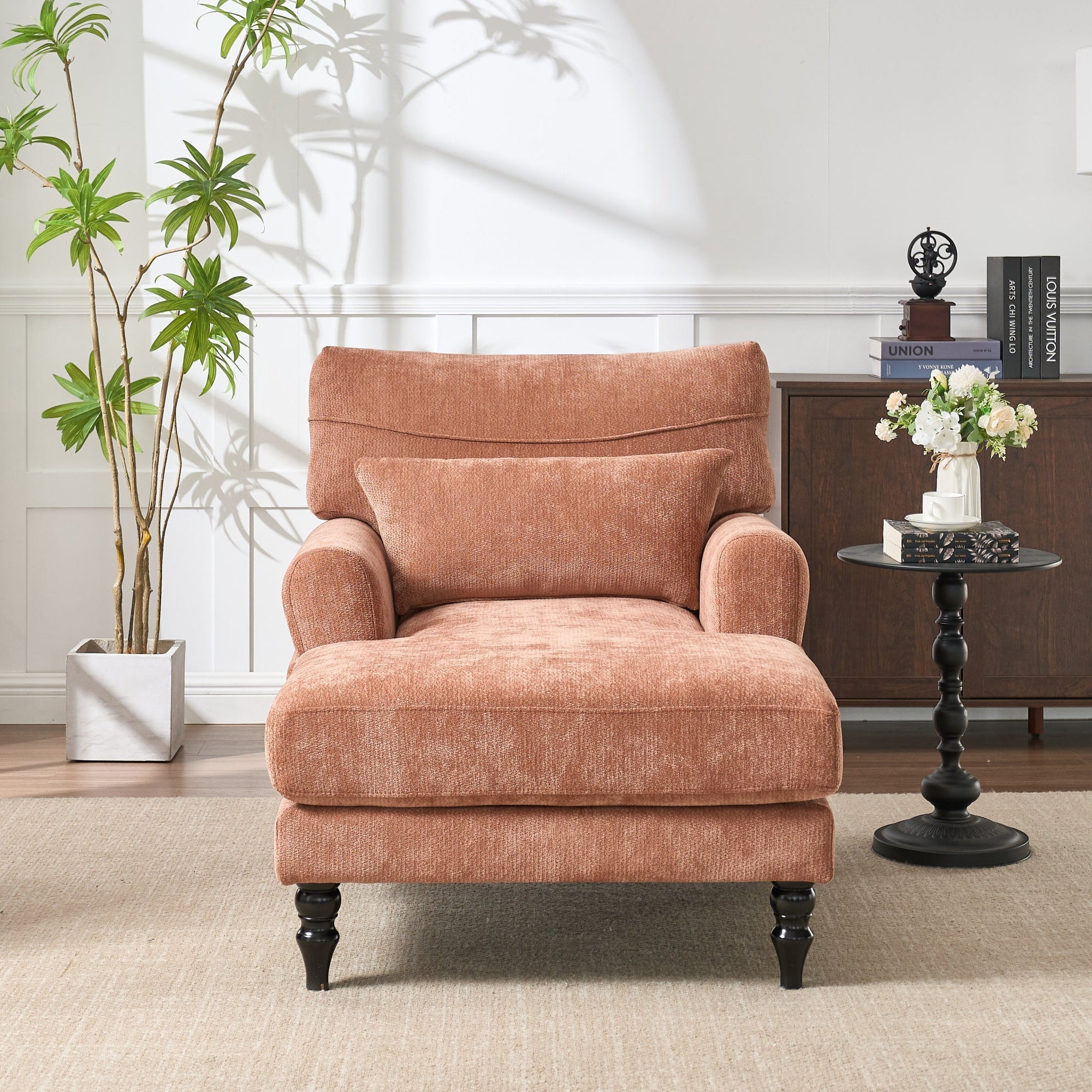 Modern Upholstered Indoor Leisure Sofa Chair