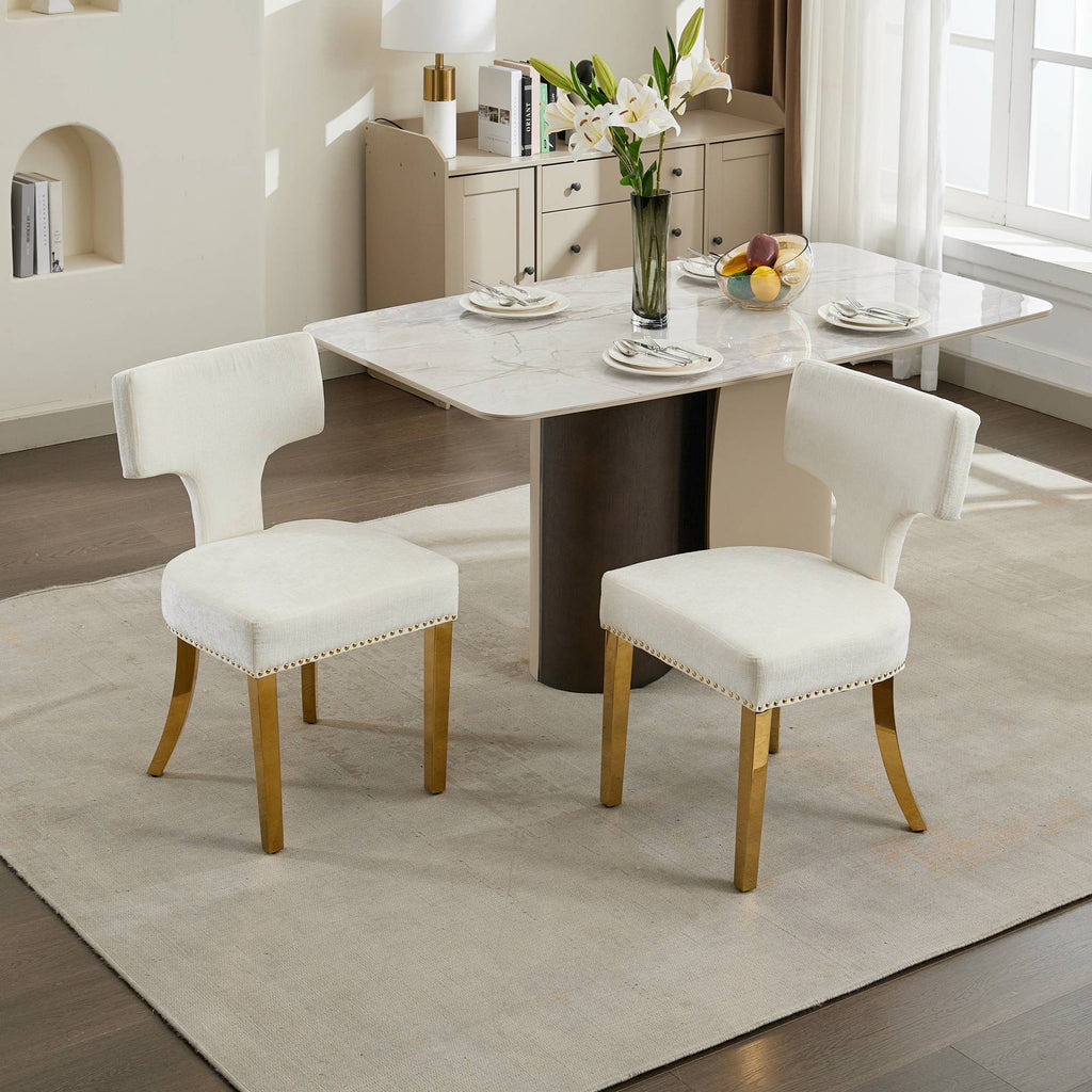 Mid Century Modern Dining Chairs (Set of 2)