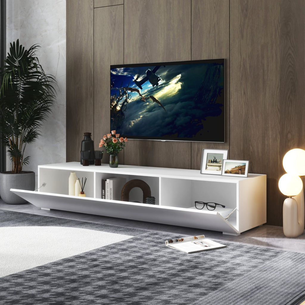 Modern Entertainment Center with Storage