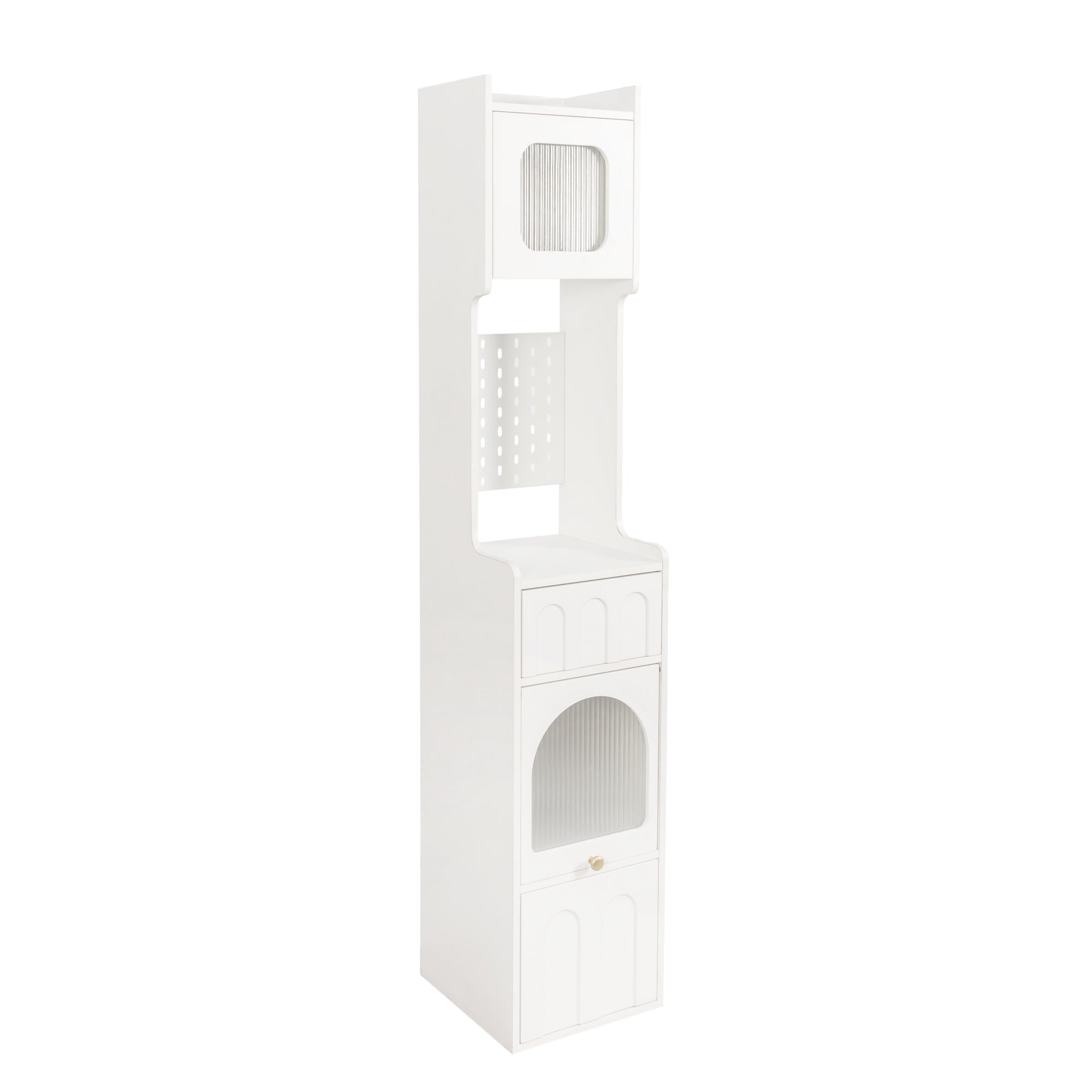 White Sideboard Storage Cabinet