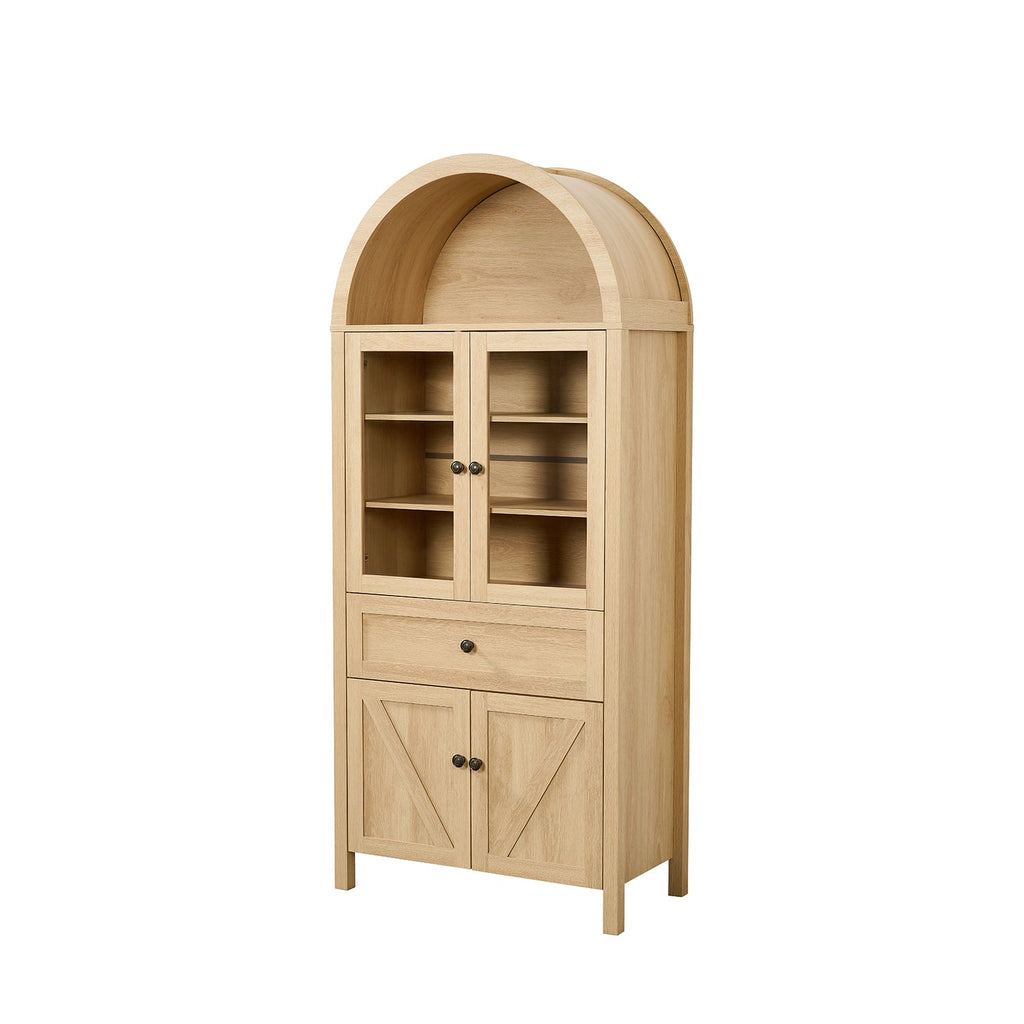 Vintage Style Dome Cabinet