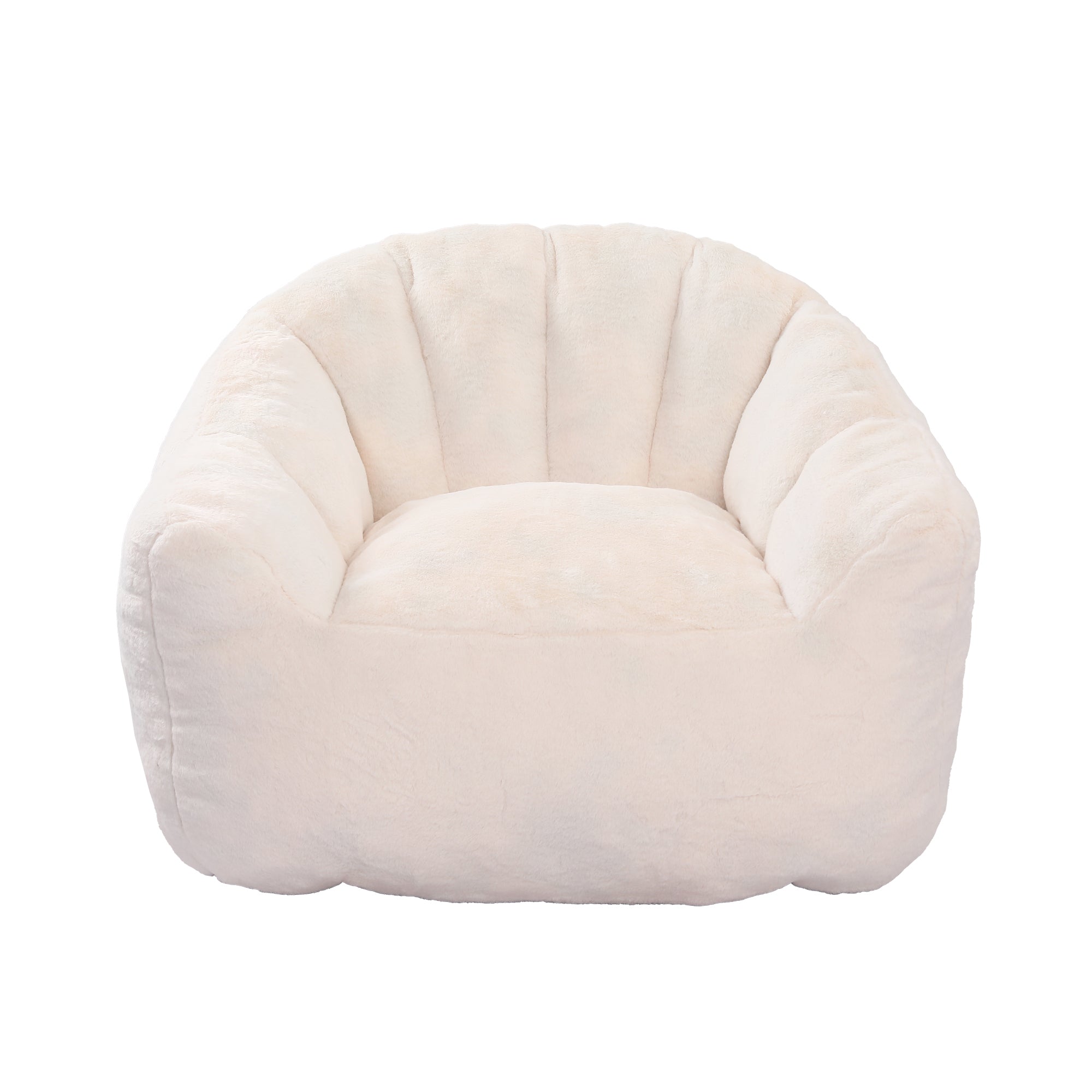 Bean Bag Sofa Chair with Armrests Stuffed