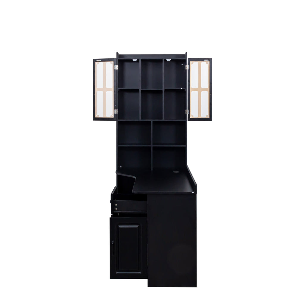 L-Shaped Design Corner Computer Desk for Home Office