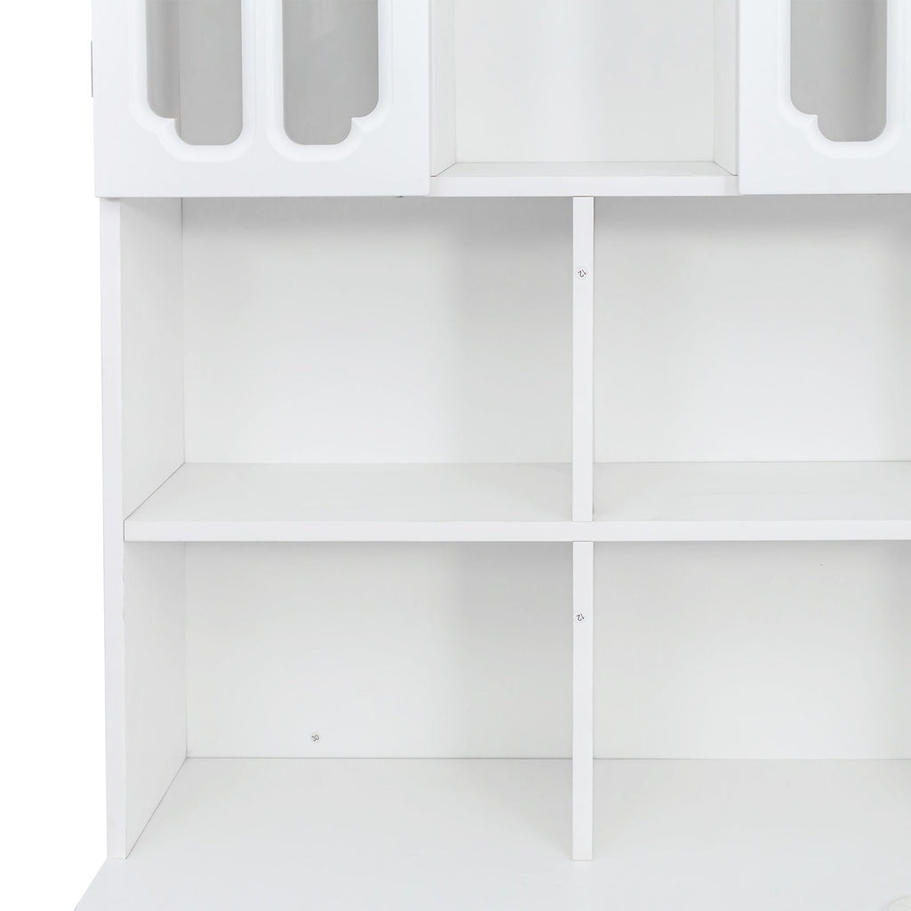 L-Shaped Design Corner Computer Desk for Home Office