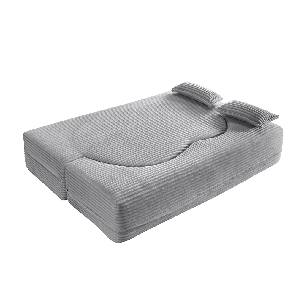 Full Size Convertible Floor Sleeper Sofa Bed