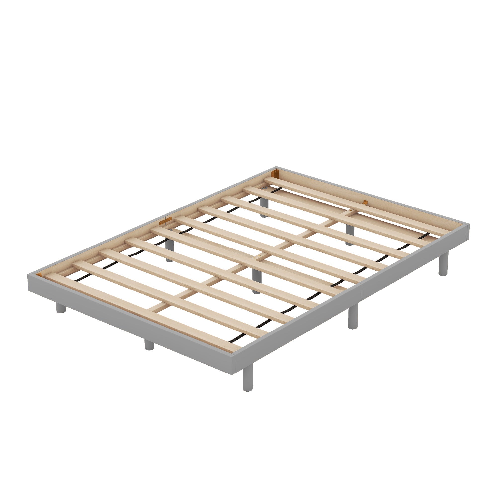 Modern Design Full Floating Platform Bed Frame