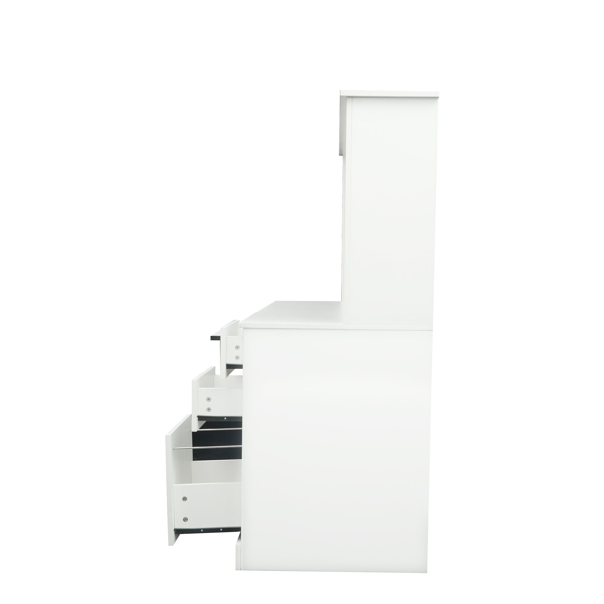 Home Office Computer Desk with Hutch