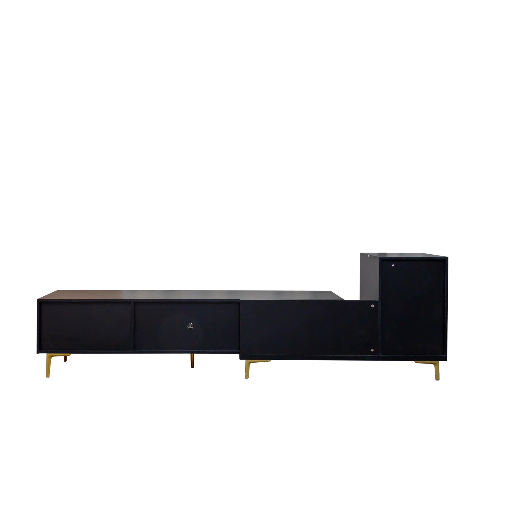 Wood Rectangle Extendable TV Stand