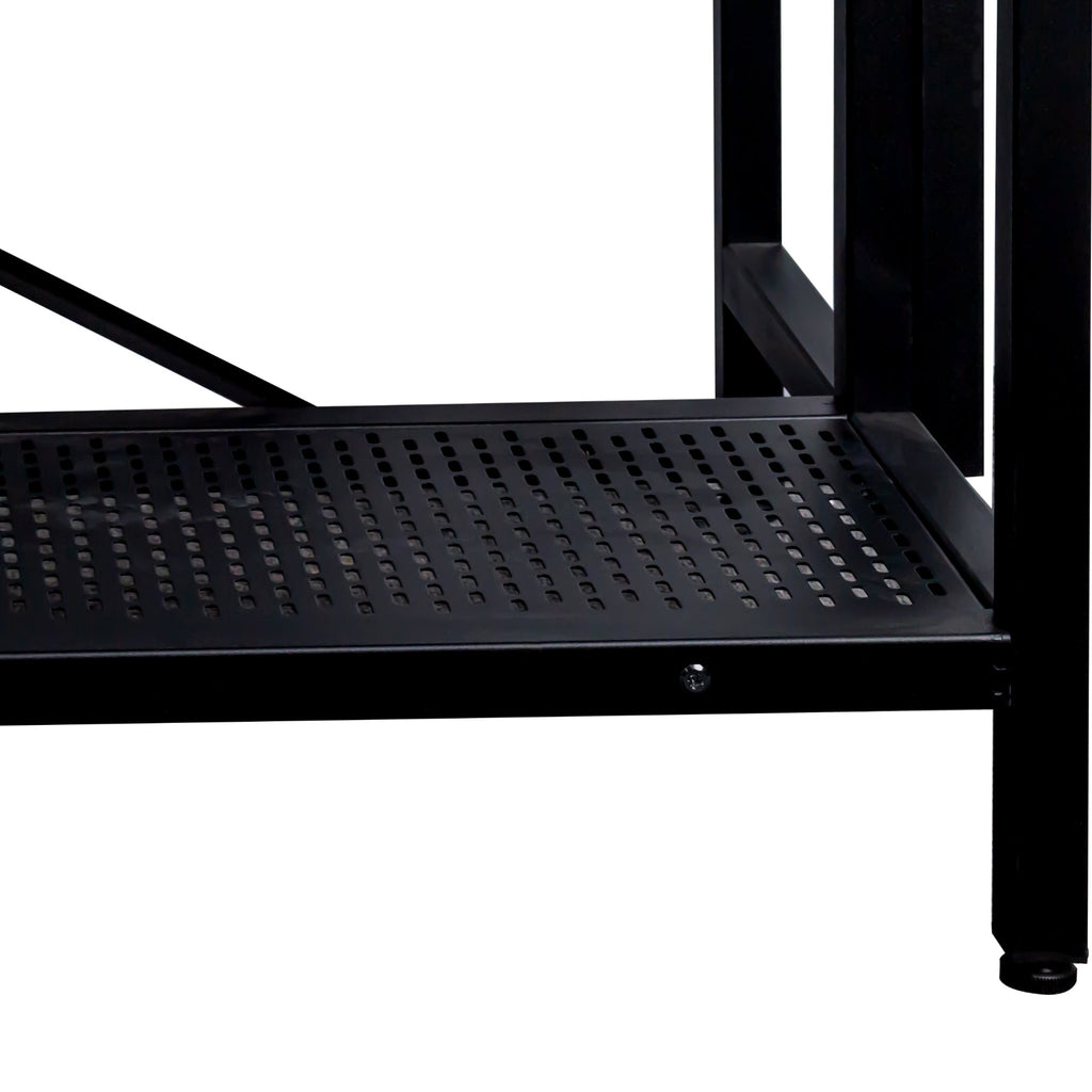 3 Tier Microwave Island Table for Kitchen