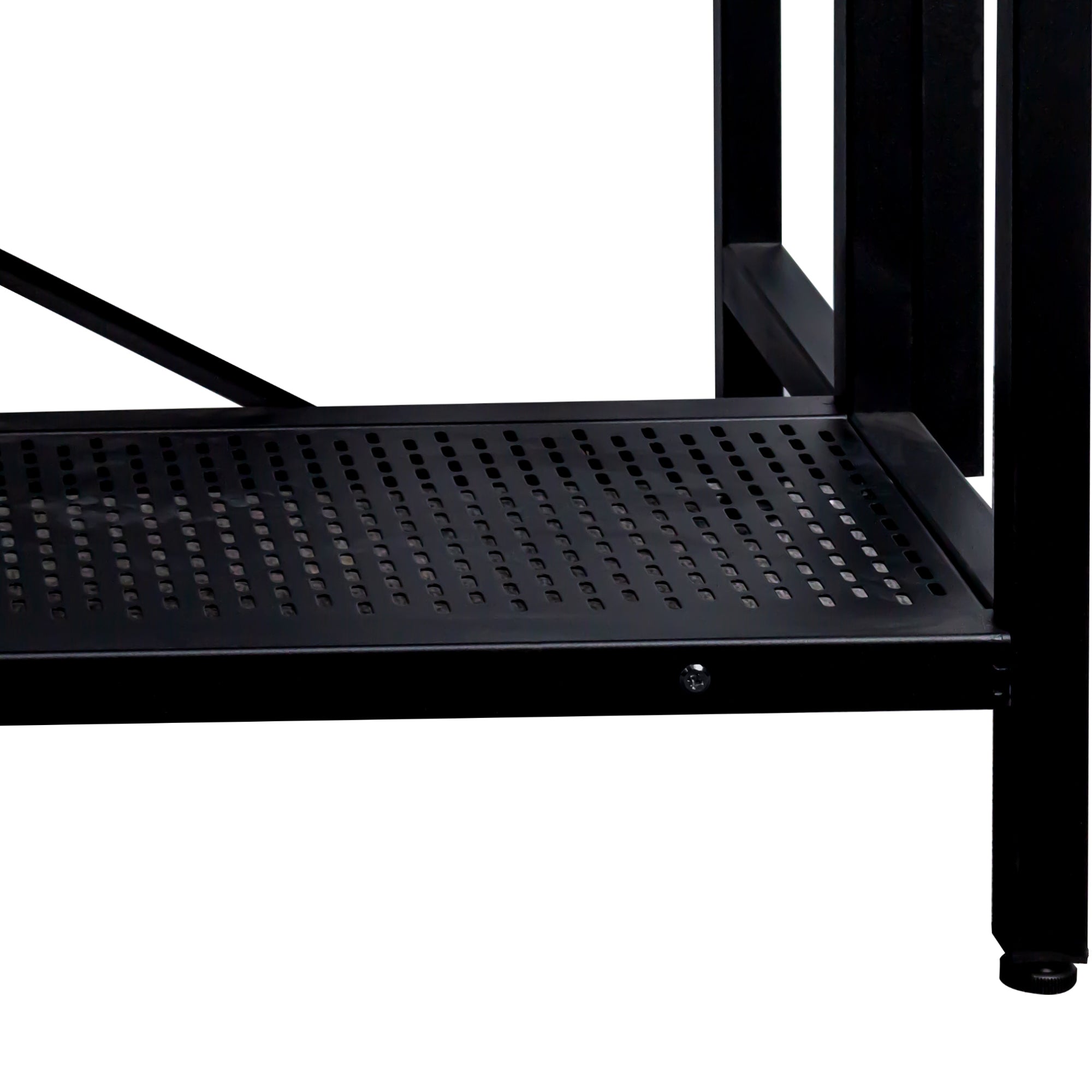 3 Tier Microwave Island Table for Kitchen