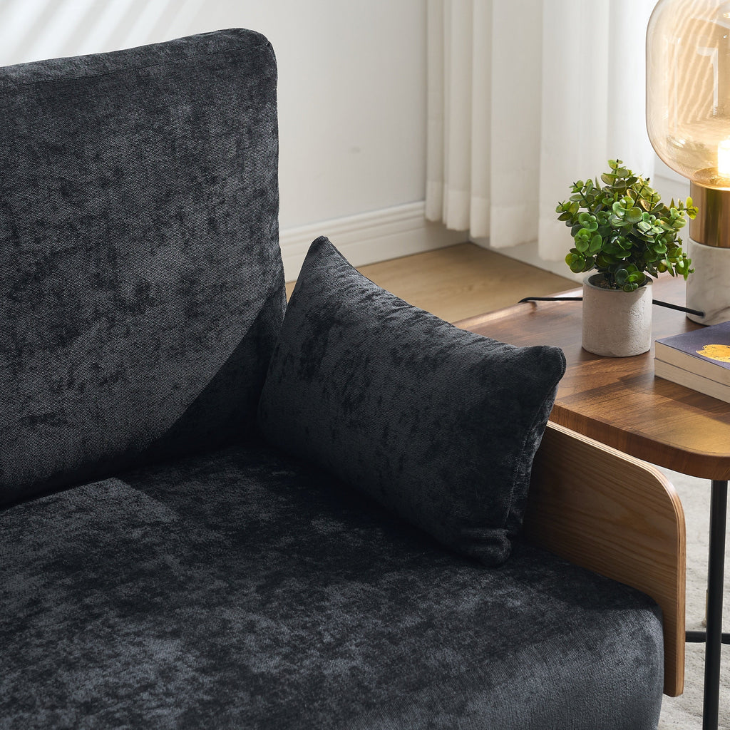 Mid-Century Modern Foldable Sofa Bed Recliner