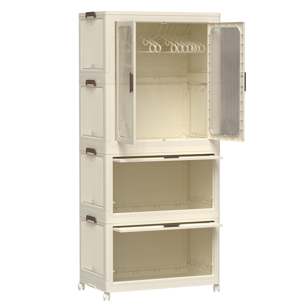 Portable Wardrobe Closet Storage Organizer