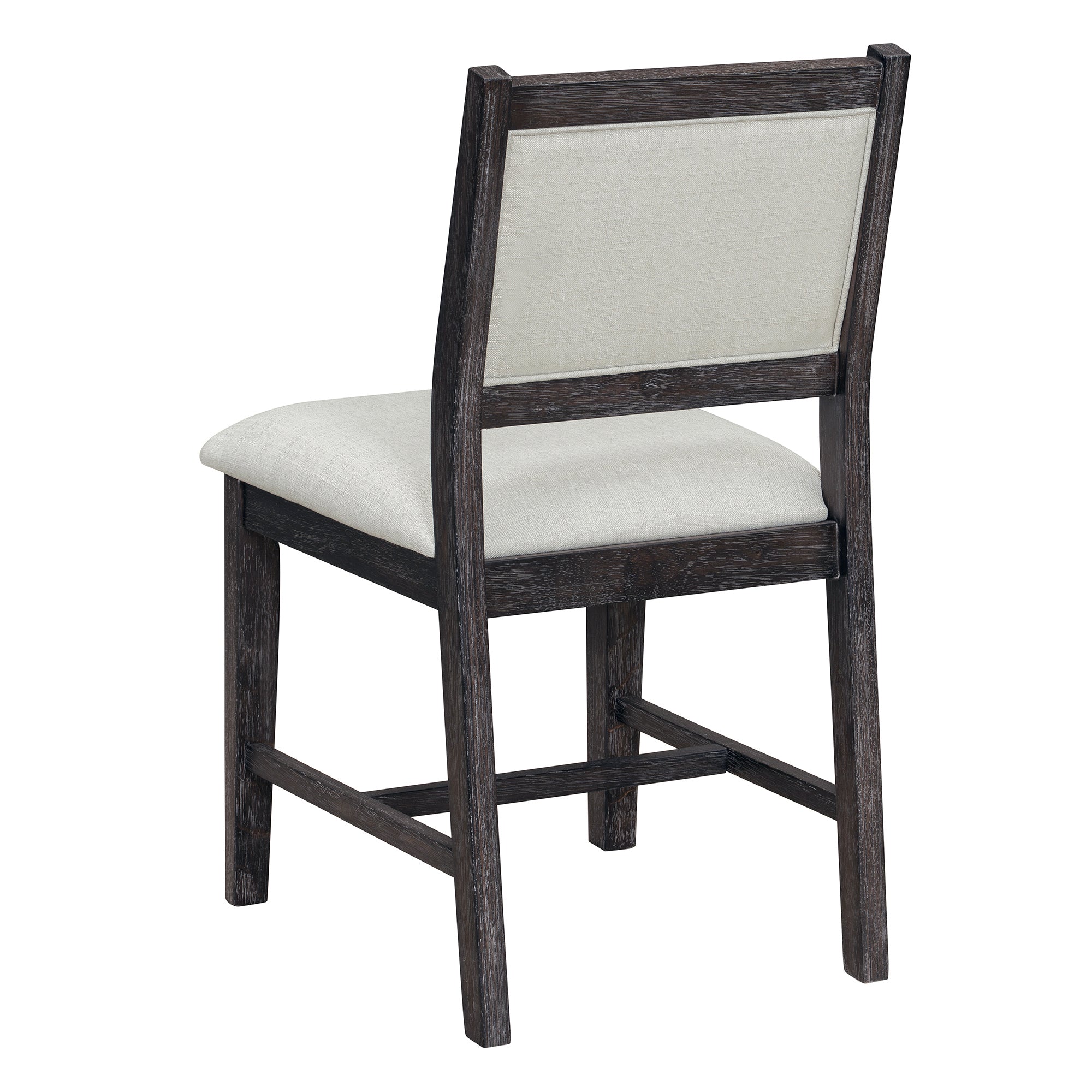 7-Piece Retro Rectangular Wood Dining Table Set