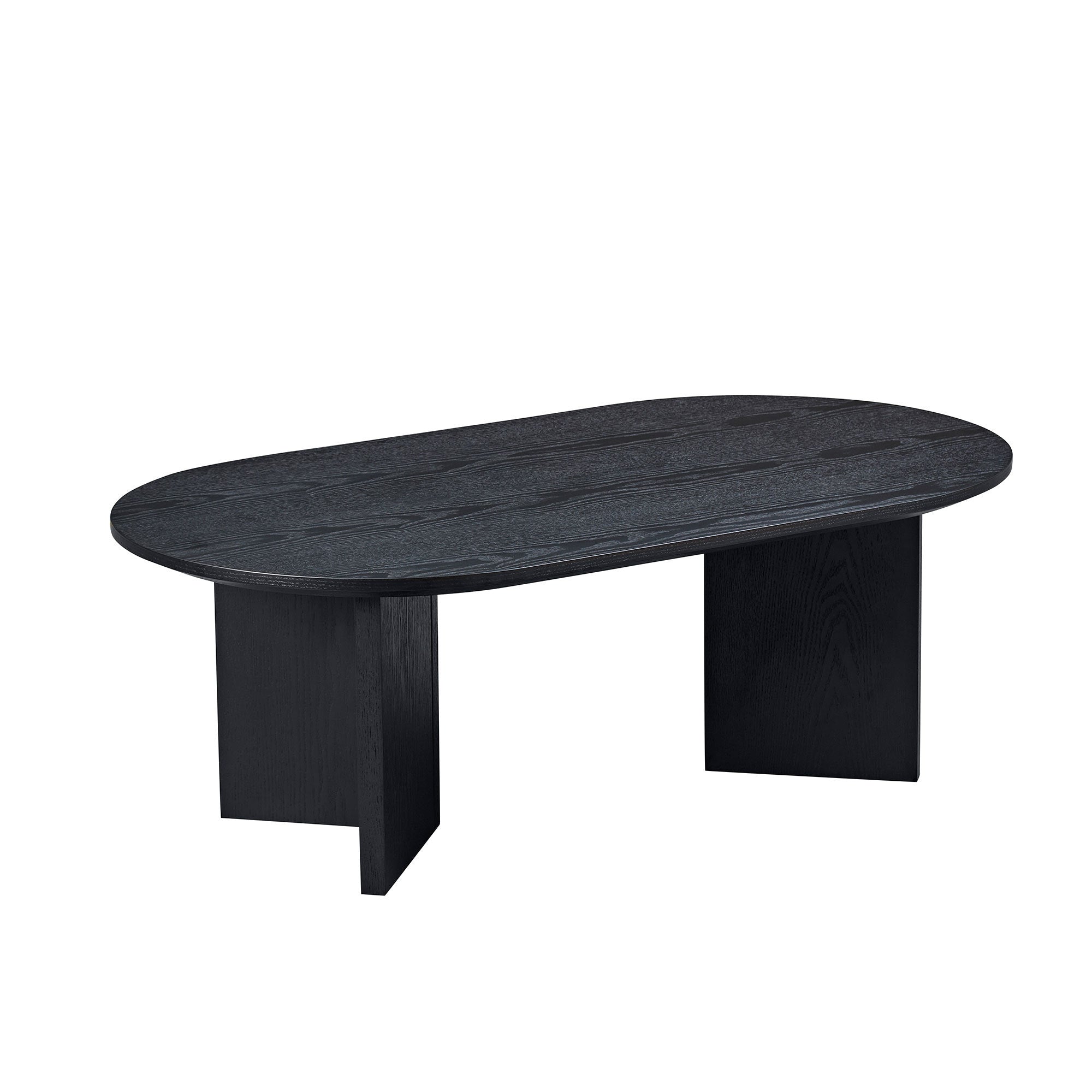 Length 39.37 Inch MDF Oval Coffee Table