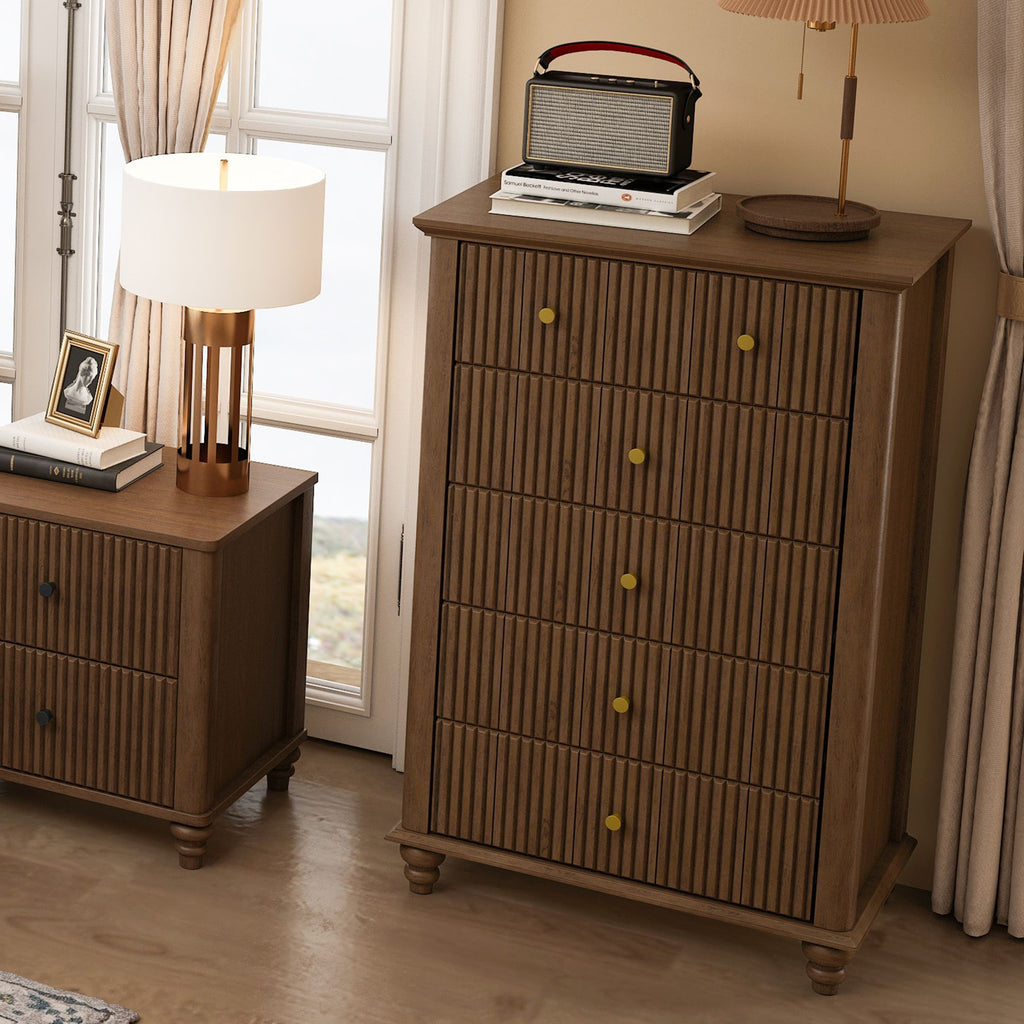 45 Inch Tall Modern Chest of Drawers