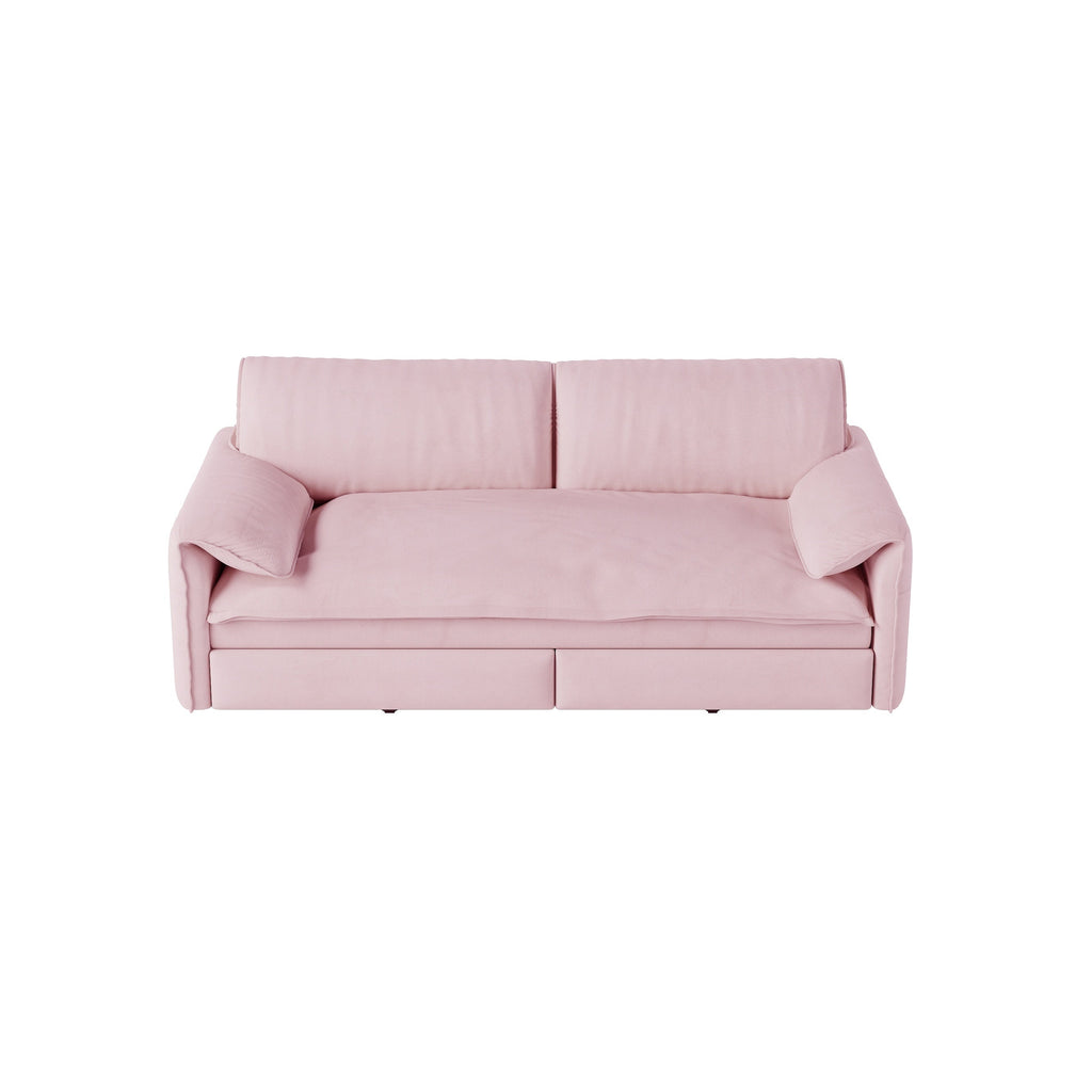 3-in-1 Convertible Sleeper Sofa with Side Storage