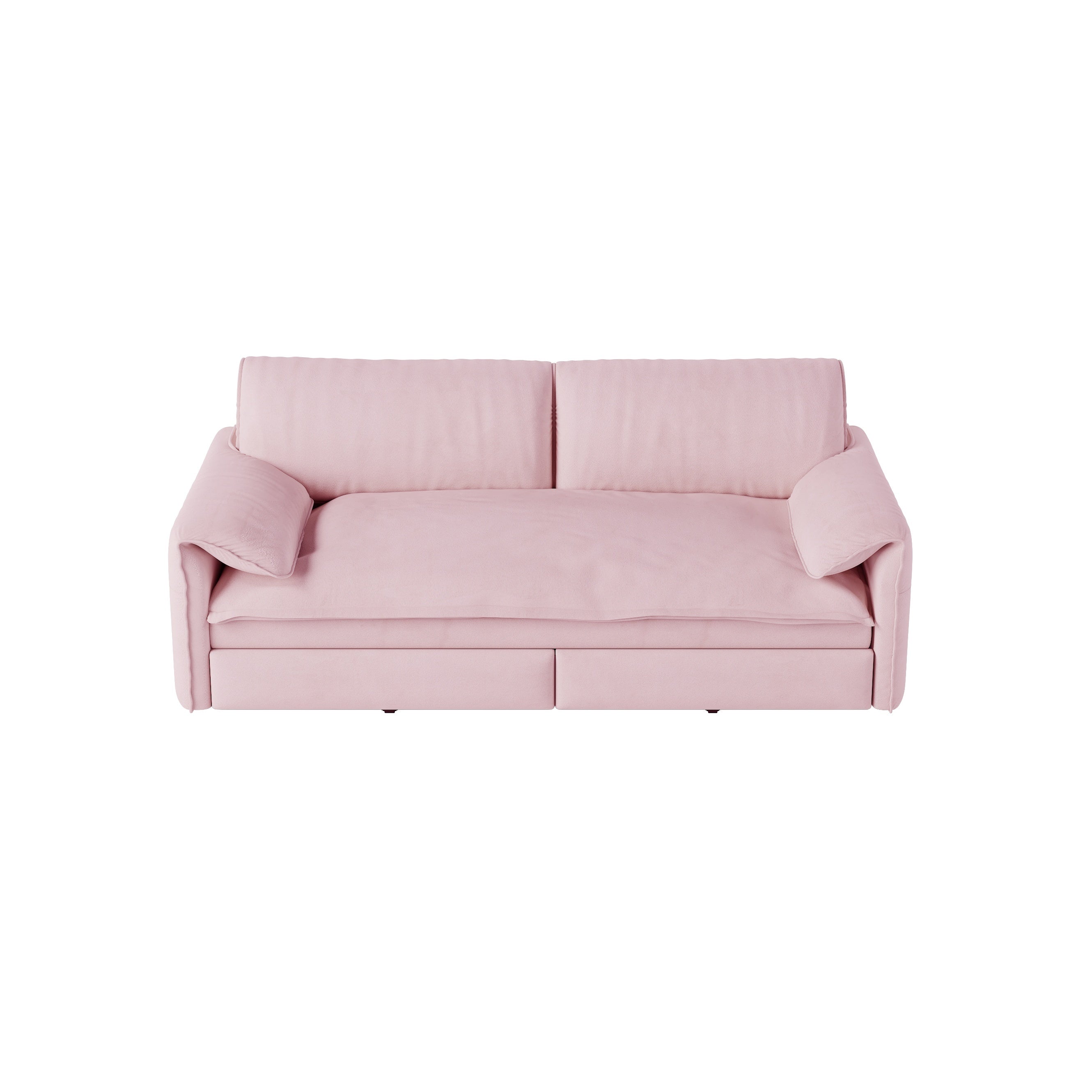 3-in-1 Convertible Sleeper Sofa with Side Storage