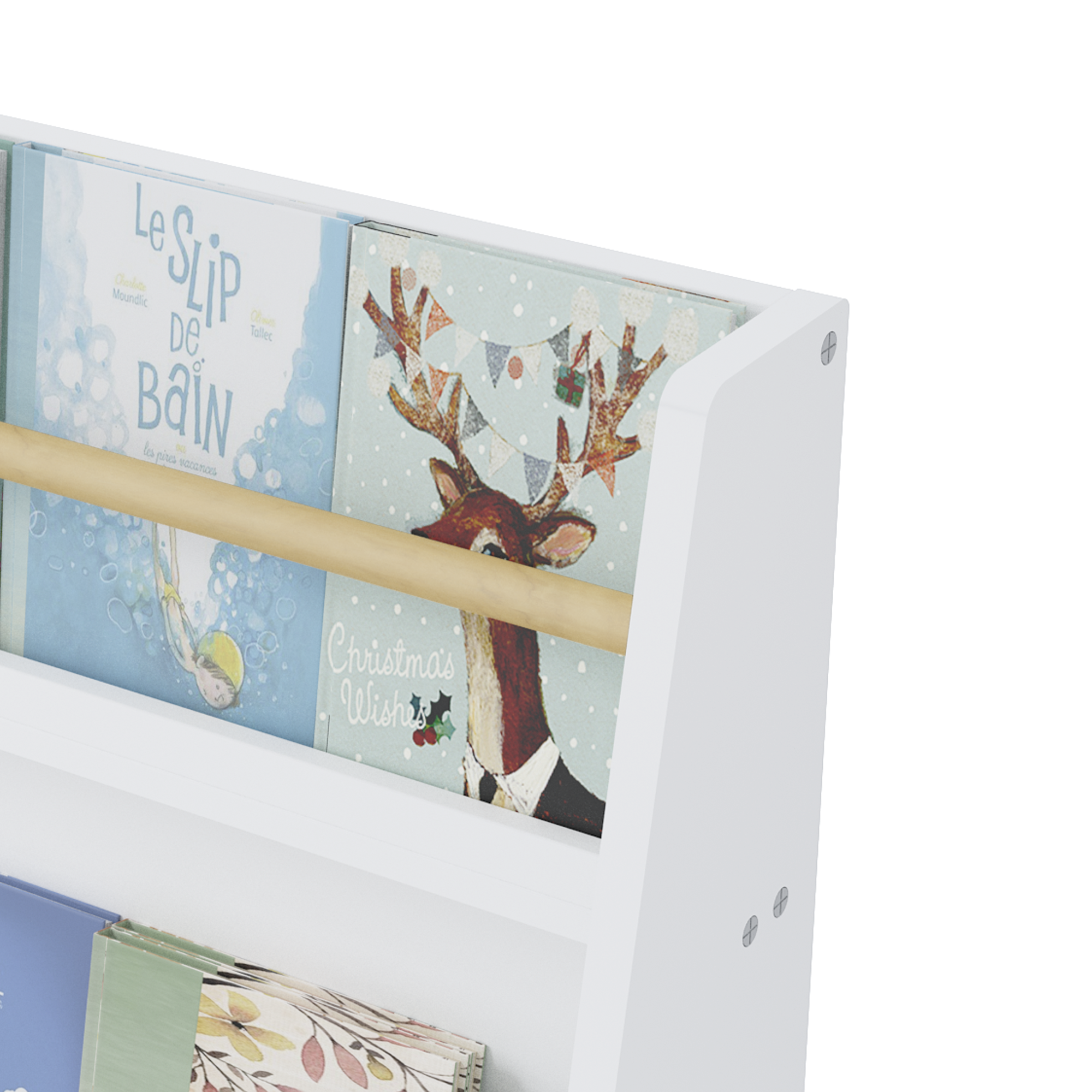 3 Tier Montessori Kids Book Display Rack