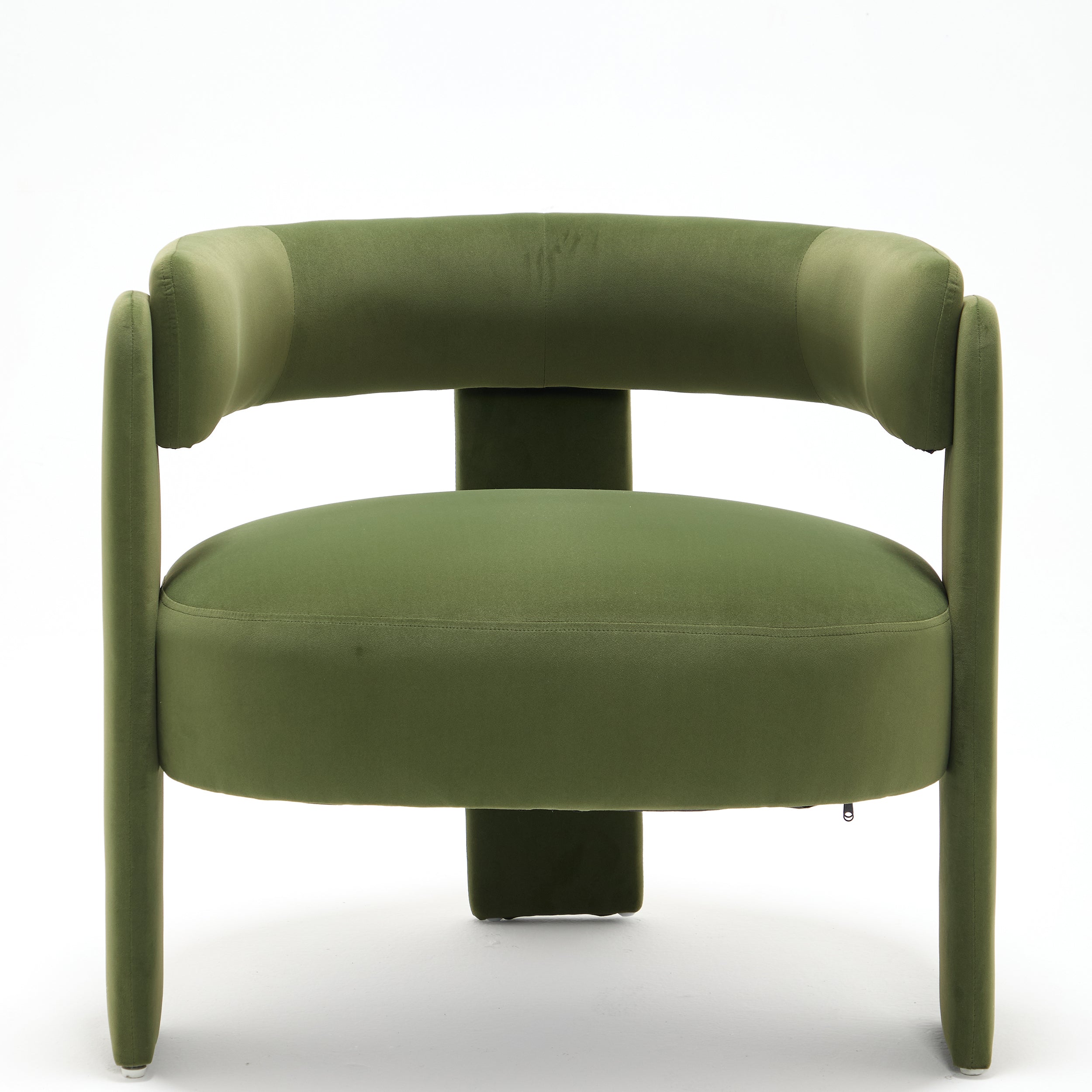 Mid-Century Velvet Comfy Single Sofa Accent Chair