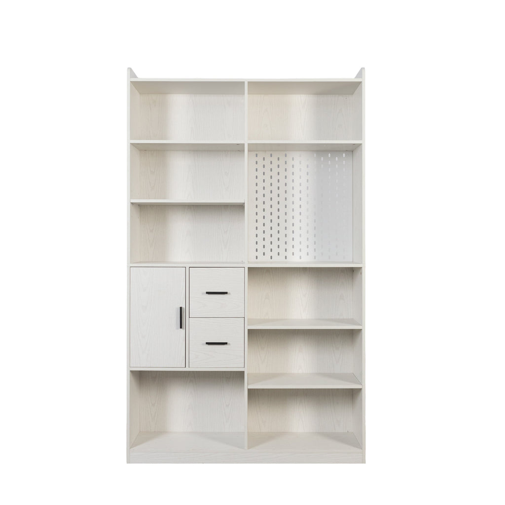 79" Tall Kitchen Pantry Cabinet with Pegboard