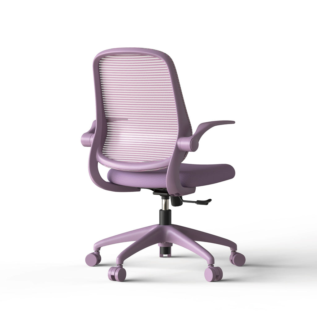 Colorful Ergonomic Office Chair with Flip-Up Armrests