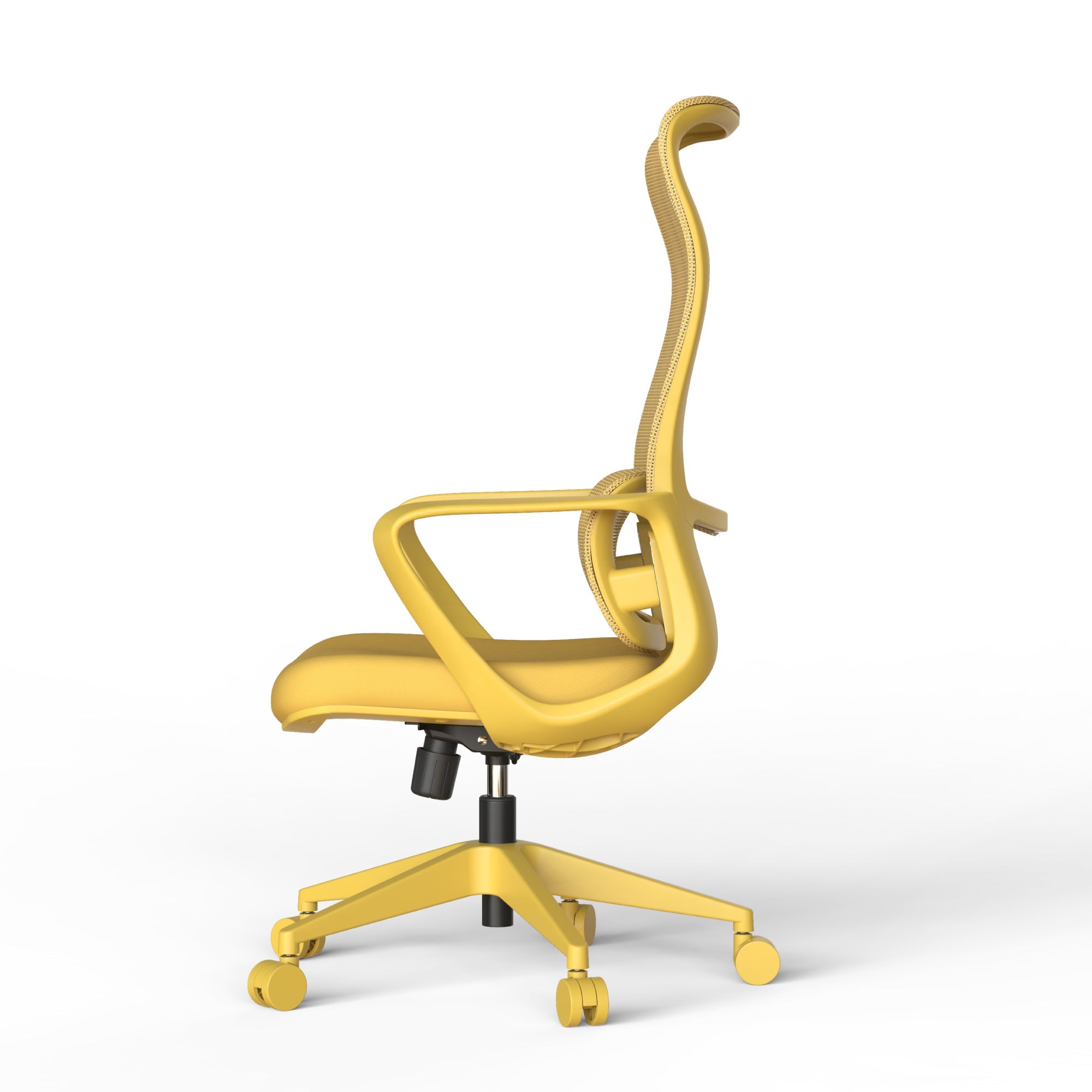 Modern Executive Office Chair with Adjustable Height Lumbar Support