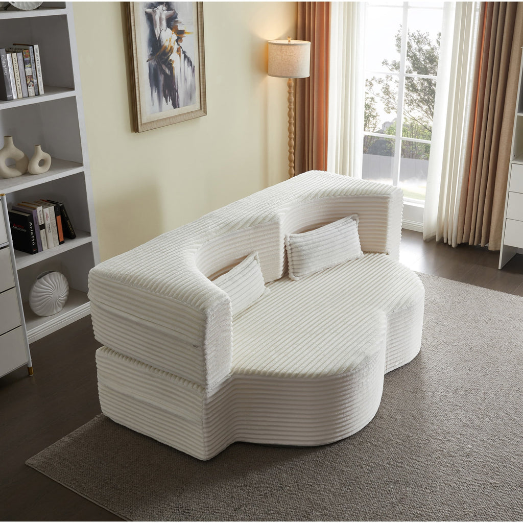 Full Size Convertible Floor Sleeper Sofa Bed