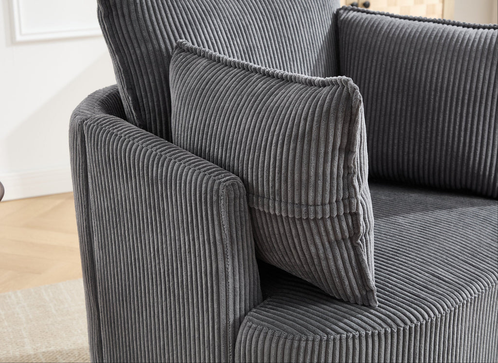 360° Smooth Swivel Living Chair
