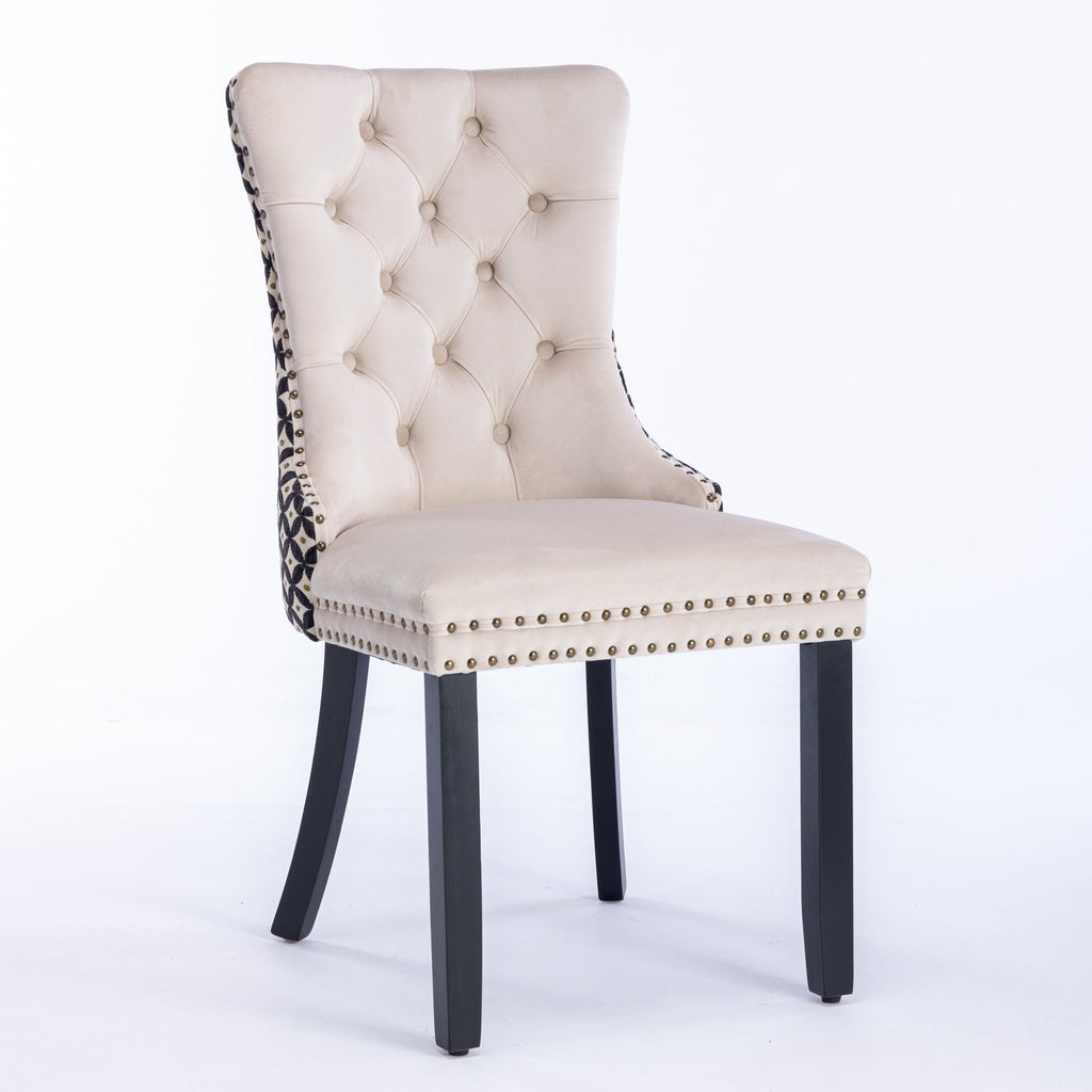 Classic Velvet Dining Chairs(Set of 2)