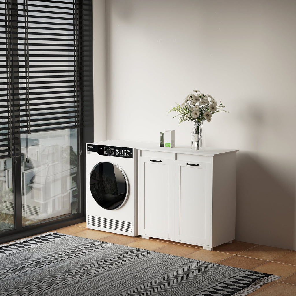 Laundry Cabinet with 2 Removable Liner Bags