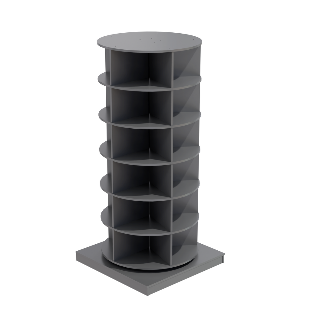 Modern 360° Rotating Shoe Cabinet 6/7 Layers Space Saver