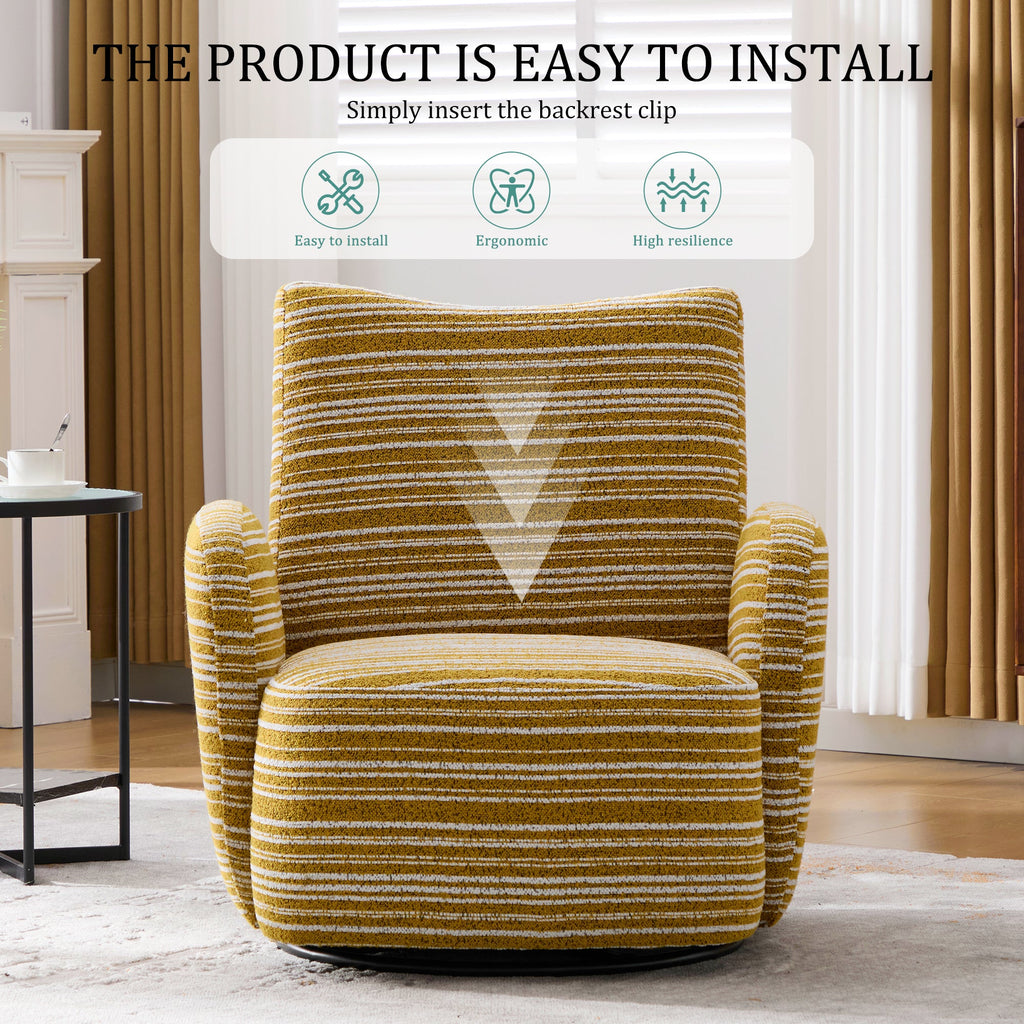 Modern Style Swivel Leisure Chair