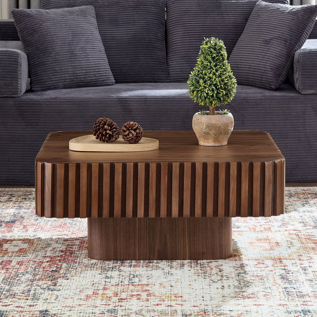 Modern MDF Woode Square Coffee Table