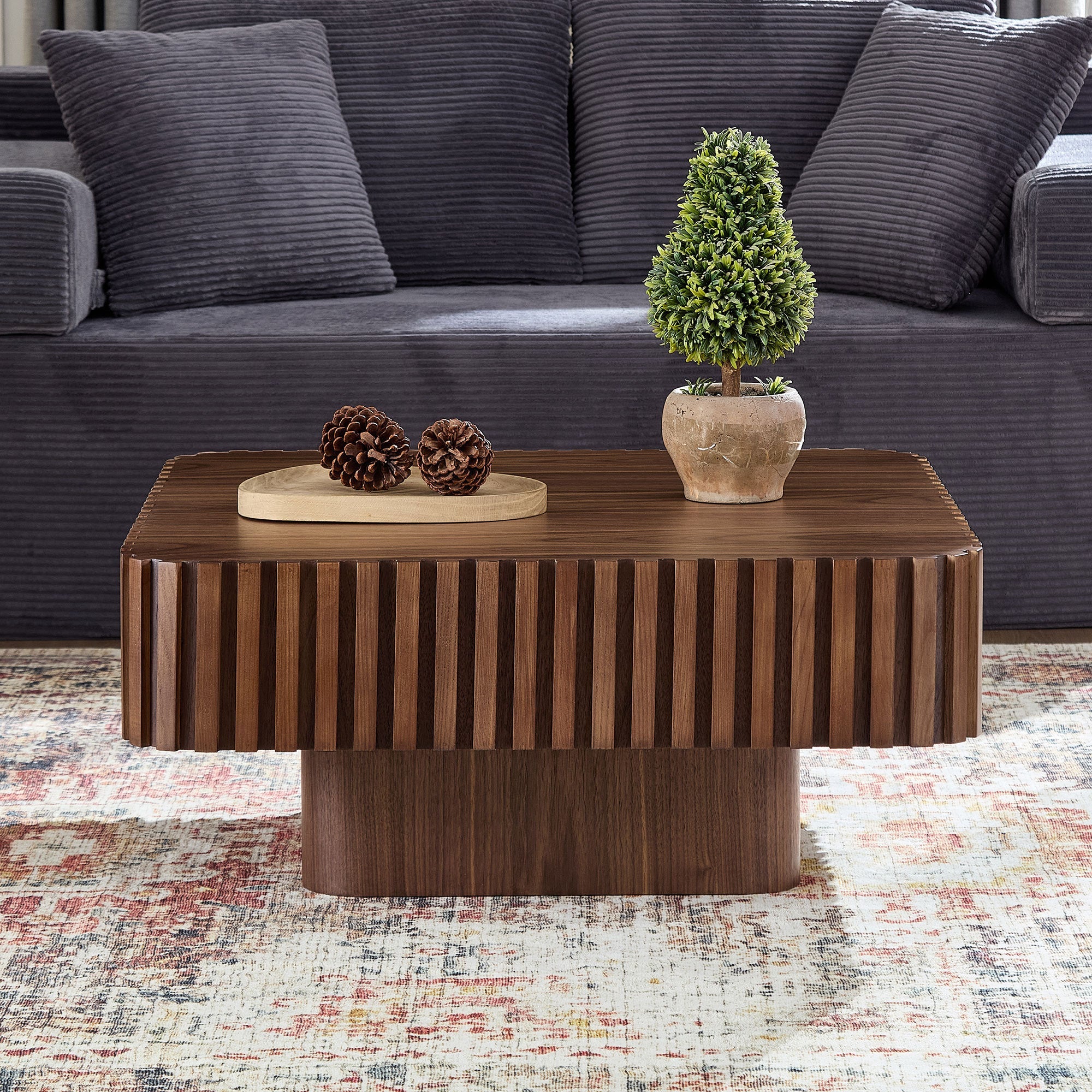 Modern MDF Woode Square Coffee Table