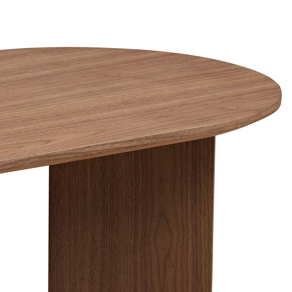 Length 39.37 Inch MDF Oval Coffee Table