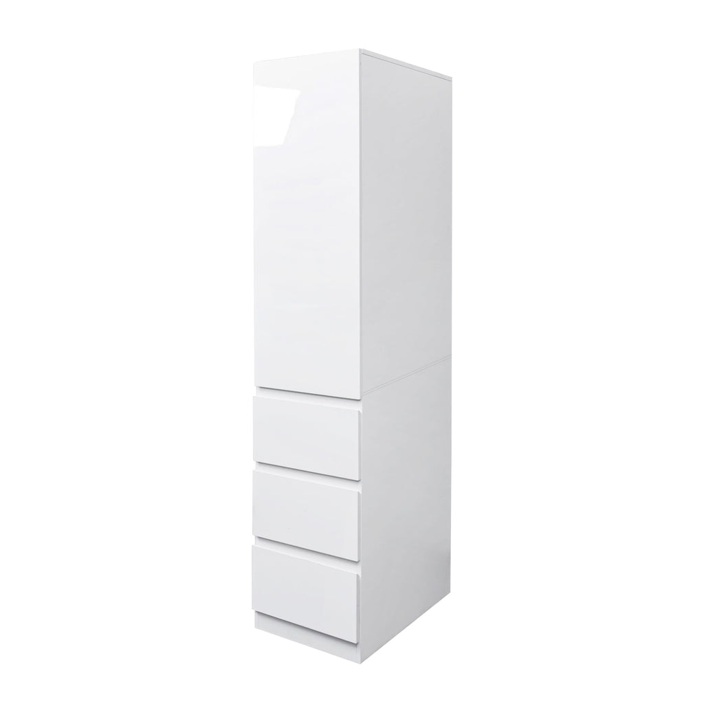 White Kitchen Pantry Storage Cabinet