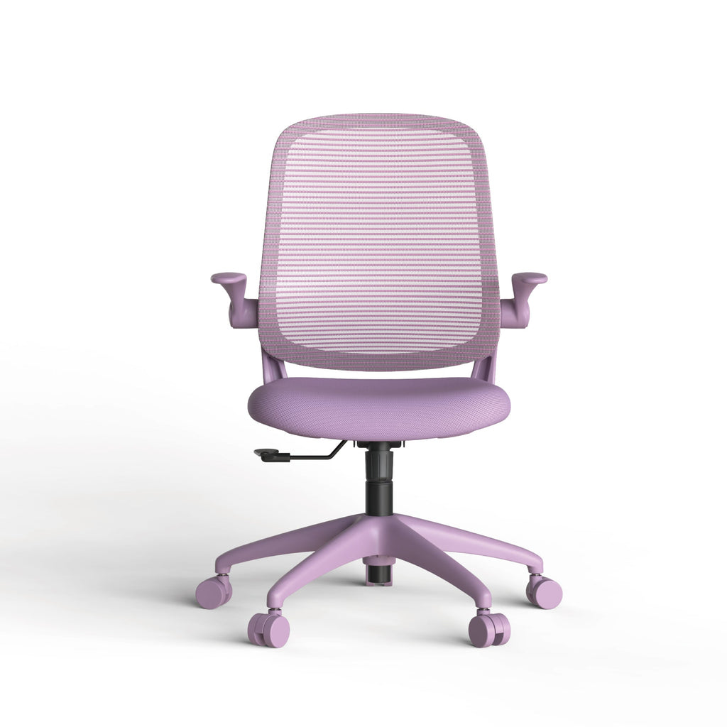 Colorful Ergonomic Office Chair with Flip-Up Armrests