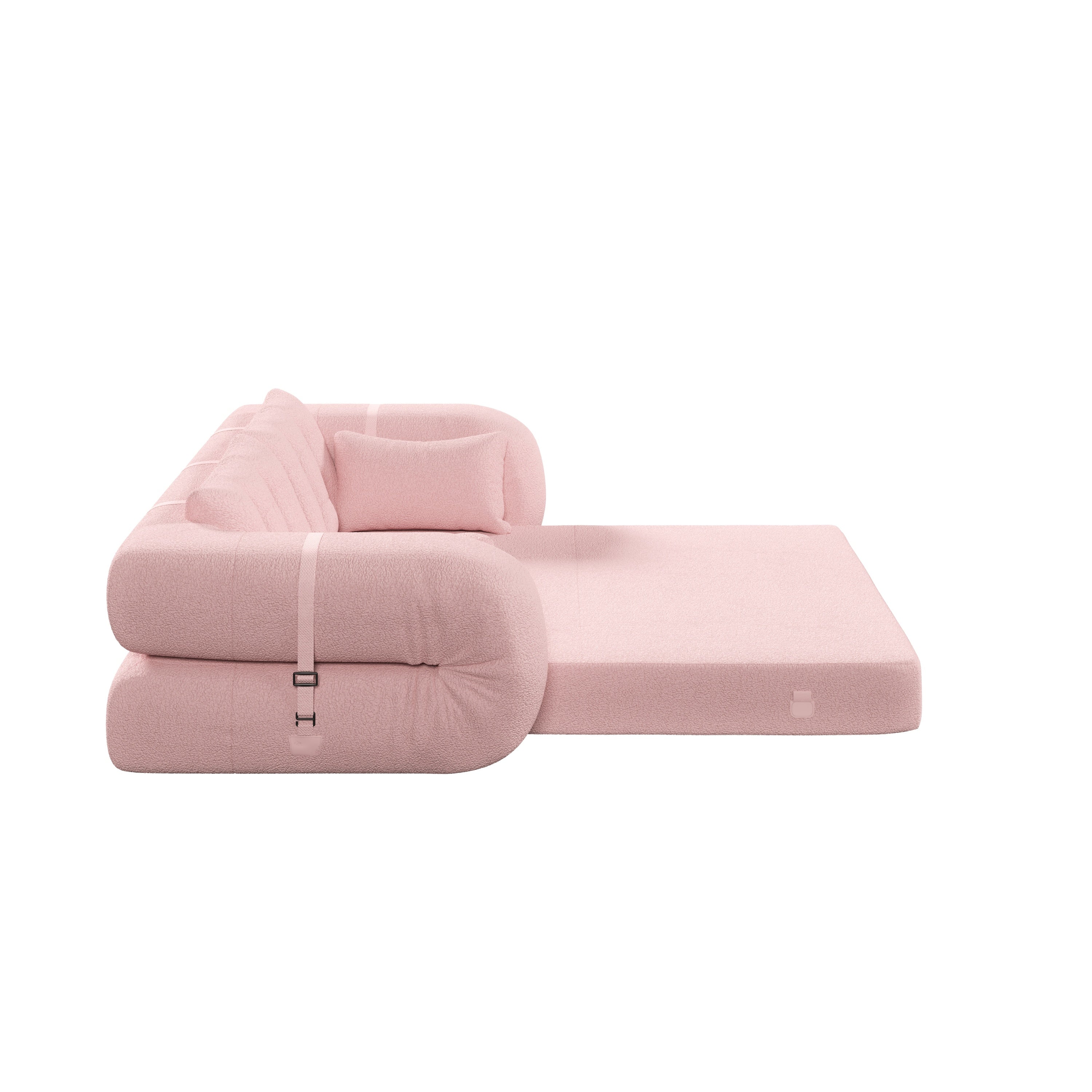 78.7 ' Multi-Functional Teddy Foldable Sofa Bed