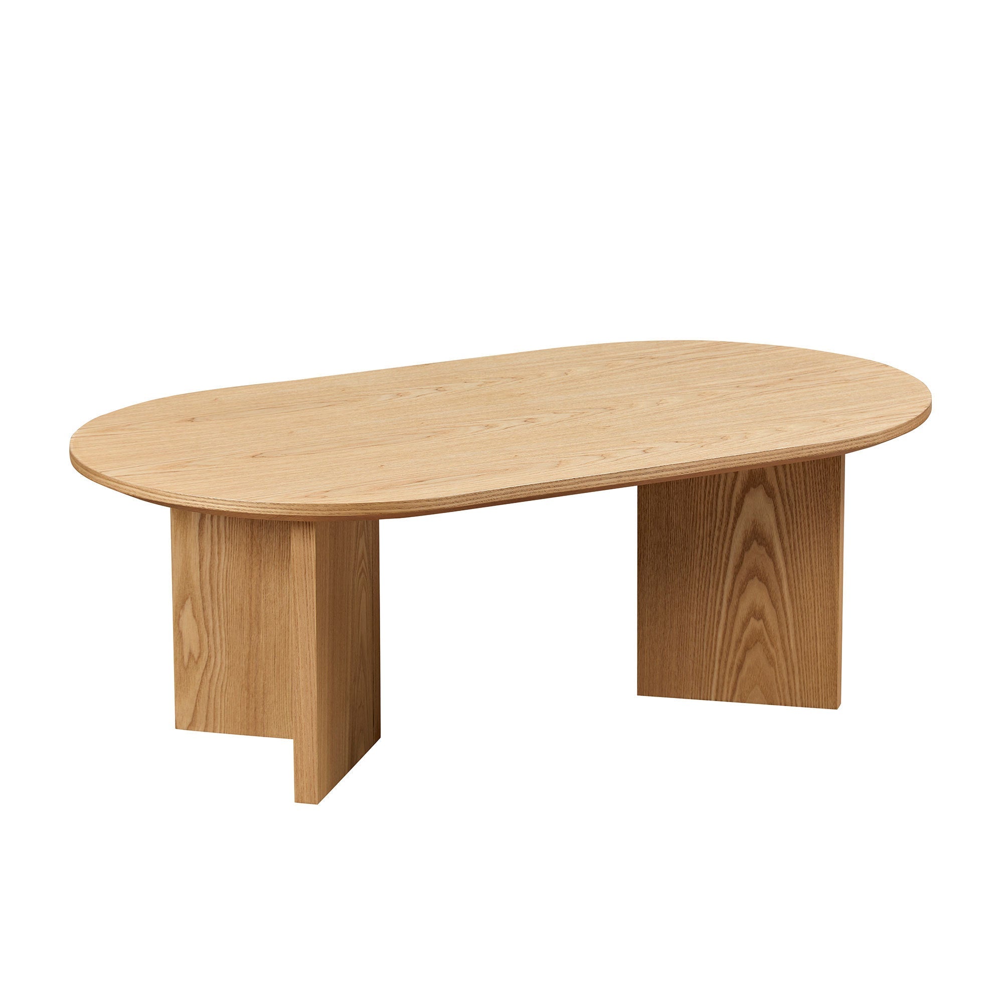 Length 39.37 Inch MDF Oval Coffee Table