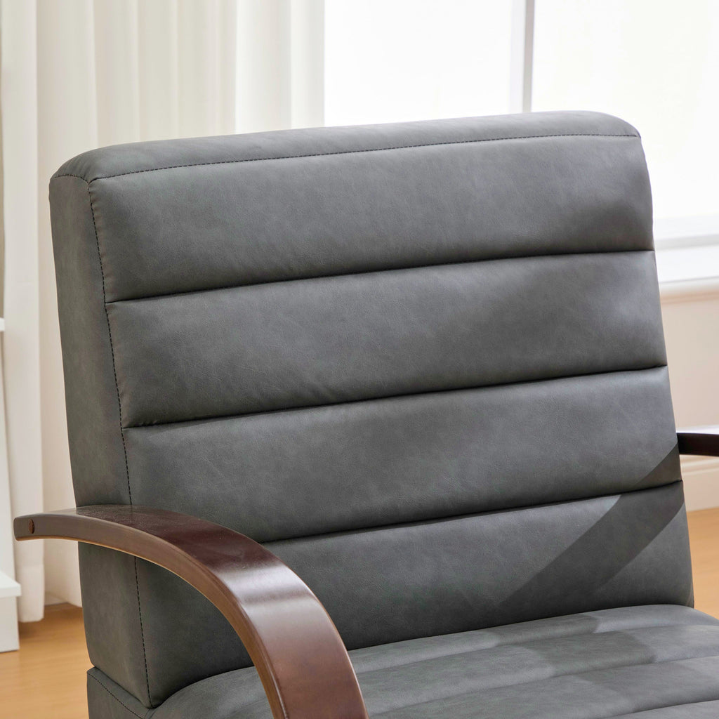 Modern Upholstered 360° Swivel Accent Chair