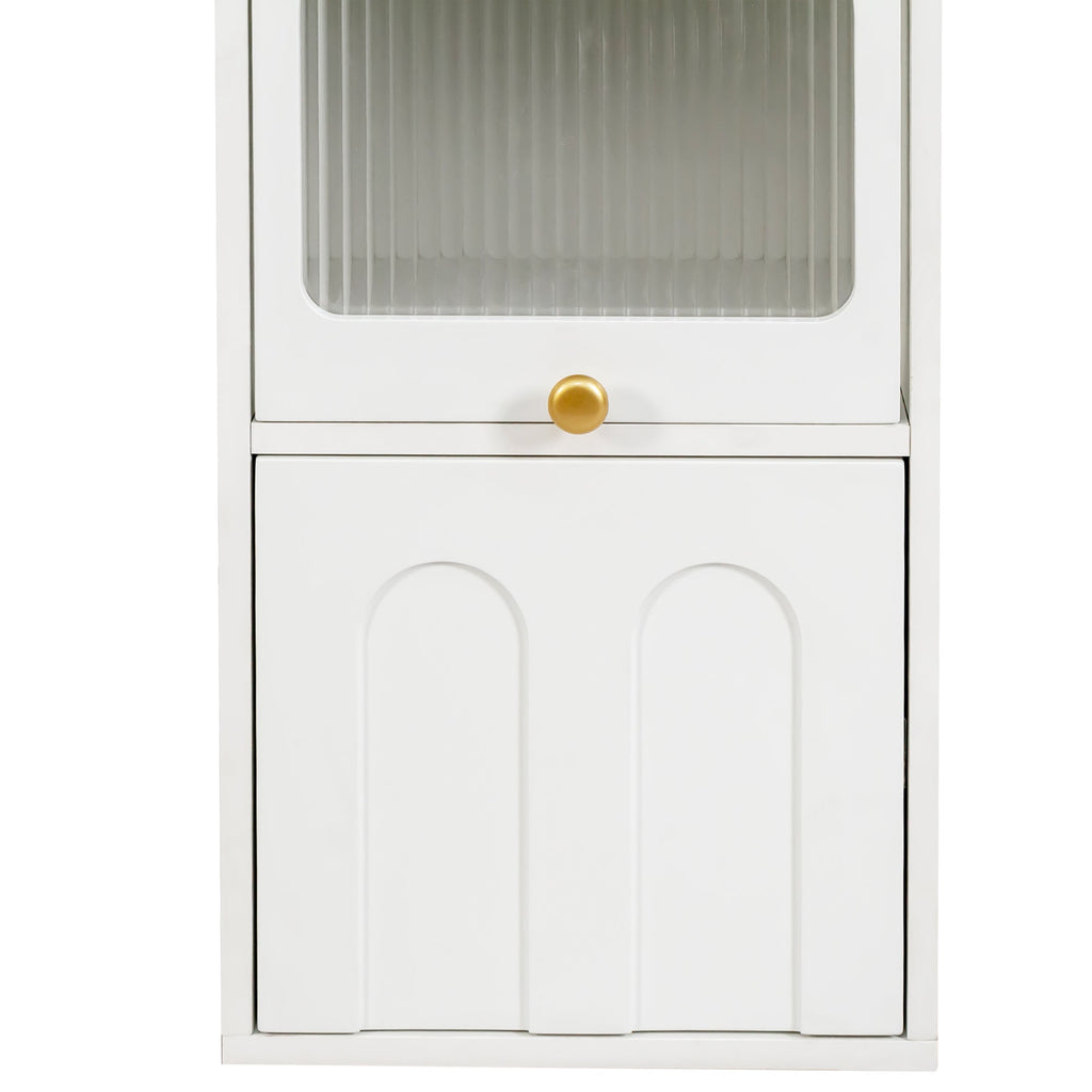 White Sideboard Storage Cabinet
