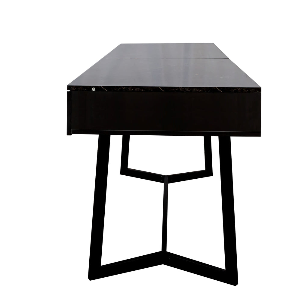 Modern Black 70.87' Computer Desk