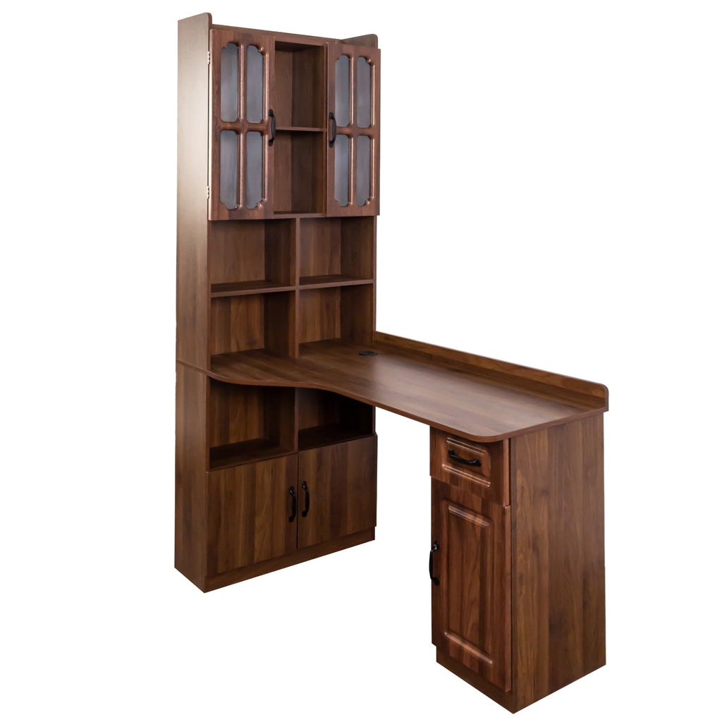 L-Shaped Design Corner Computer Desk for Home Office