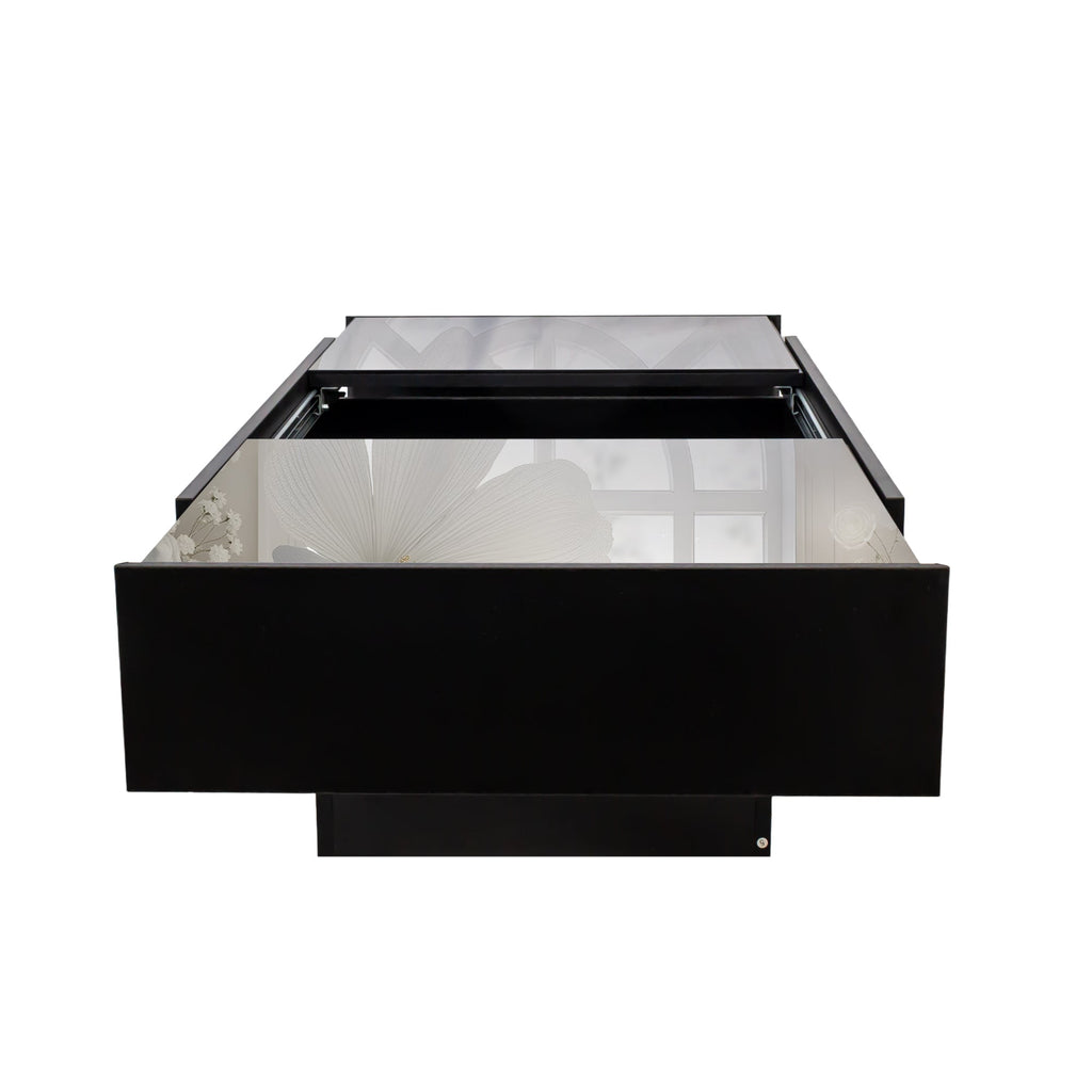 Coffee Table with Sliding Tabletop