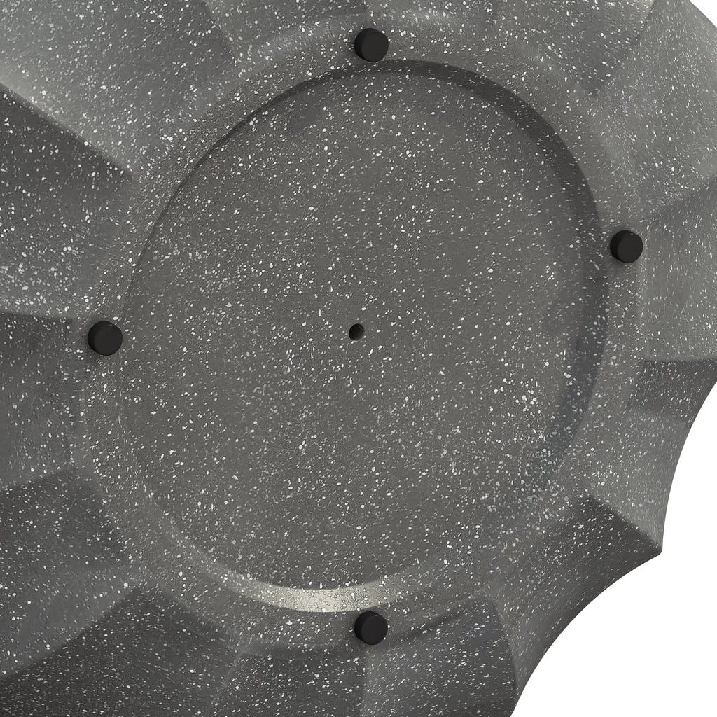 35.43' Modern Outdoor and Indoor Waterproof Coffee Table