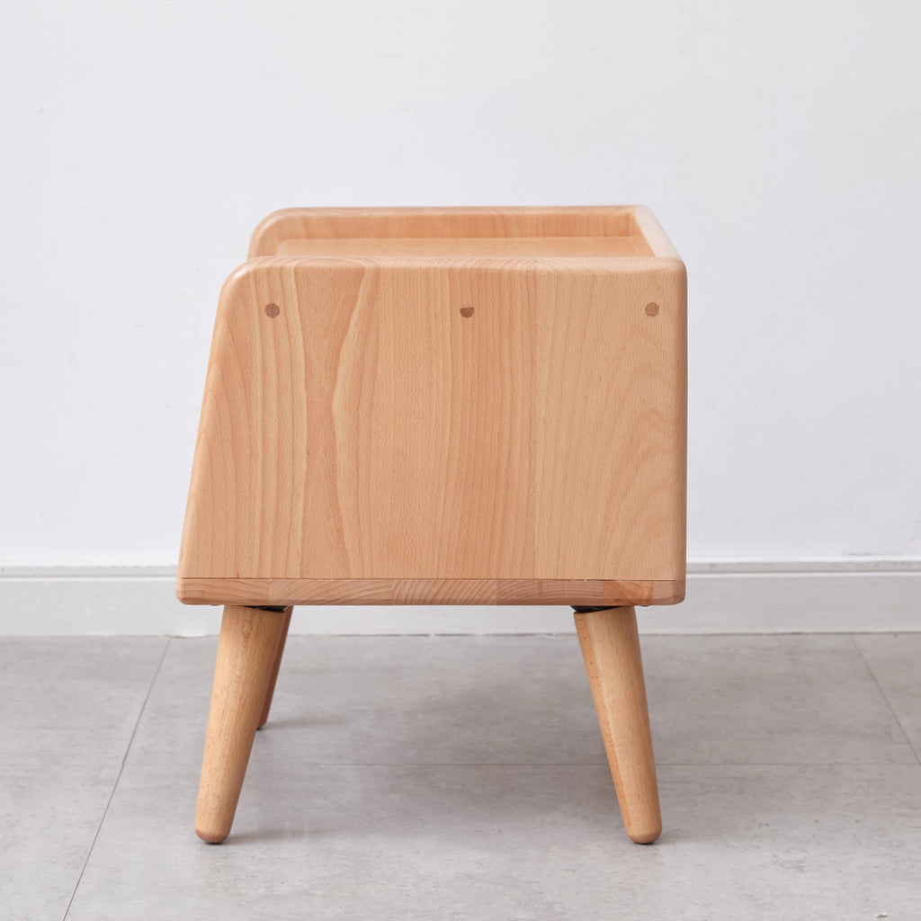 Pure Solid Wood Nordic Bedside Cabinet