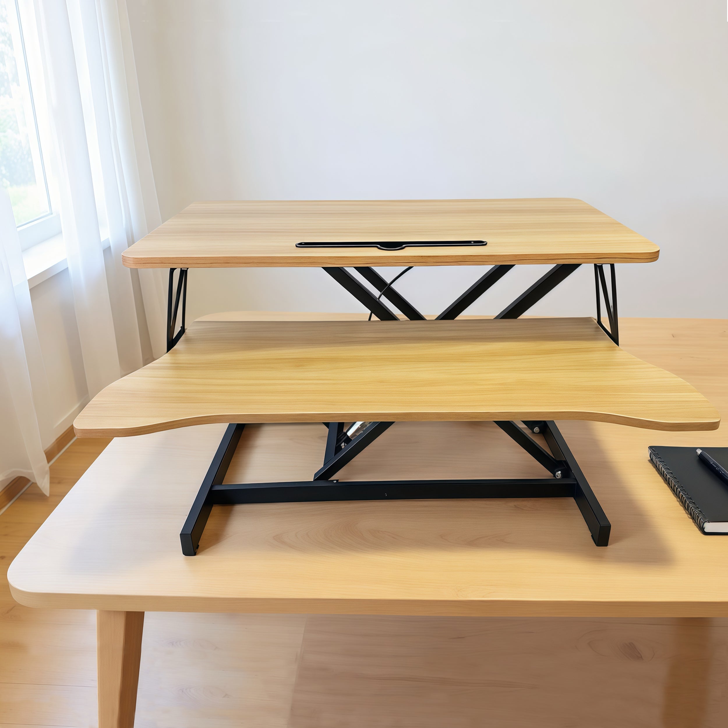 32 Inch Desk Converter Height Adjustable Sit to Stand Rise