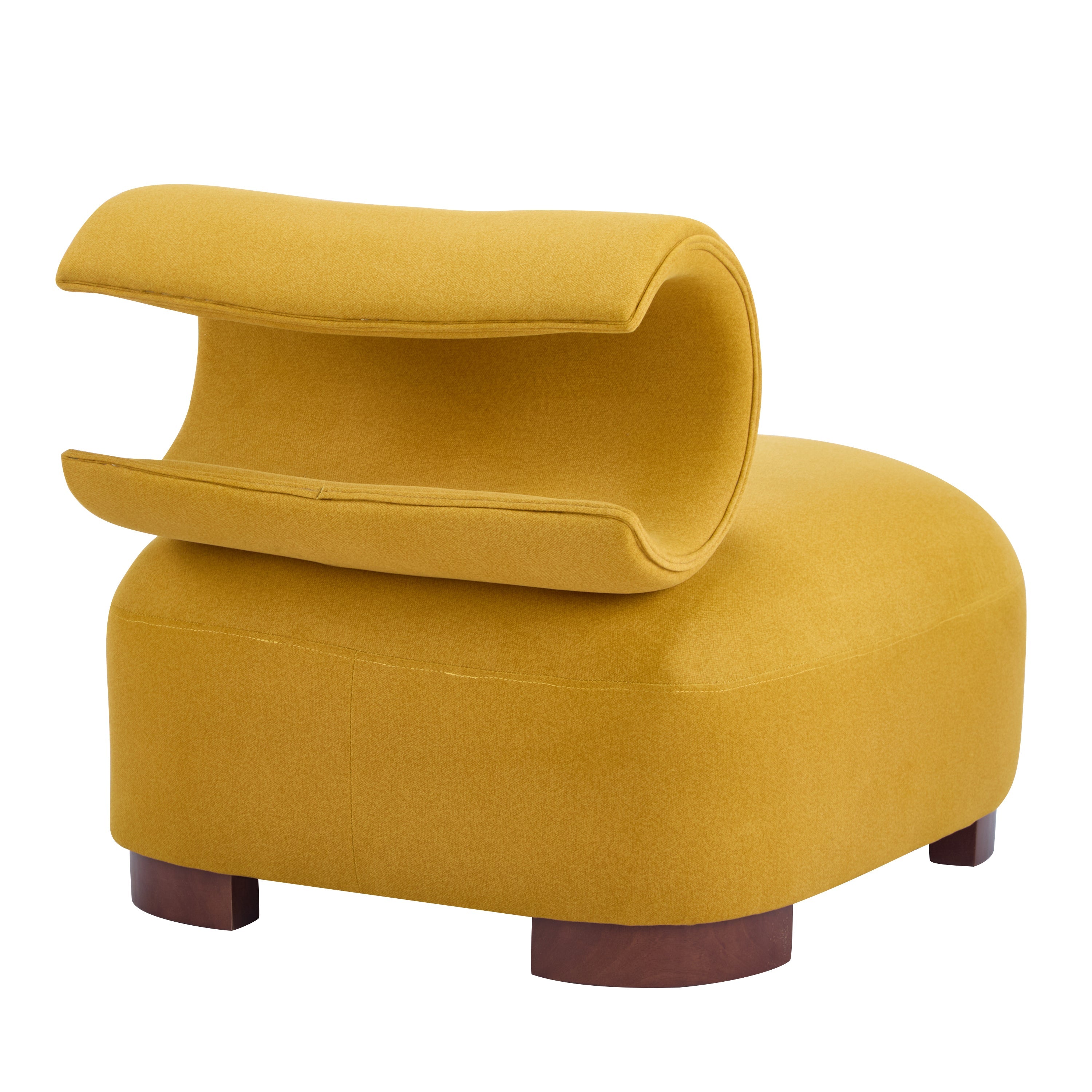 Pet-Friendly Modern Polyester Accent Chair for Living Room